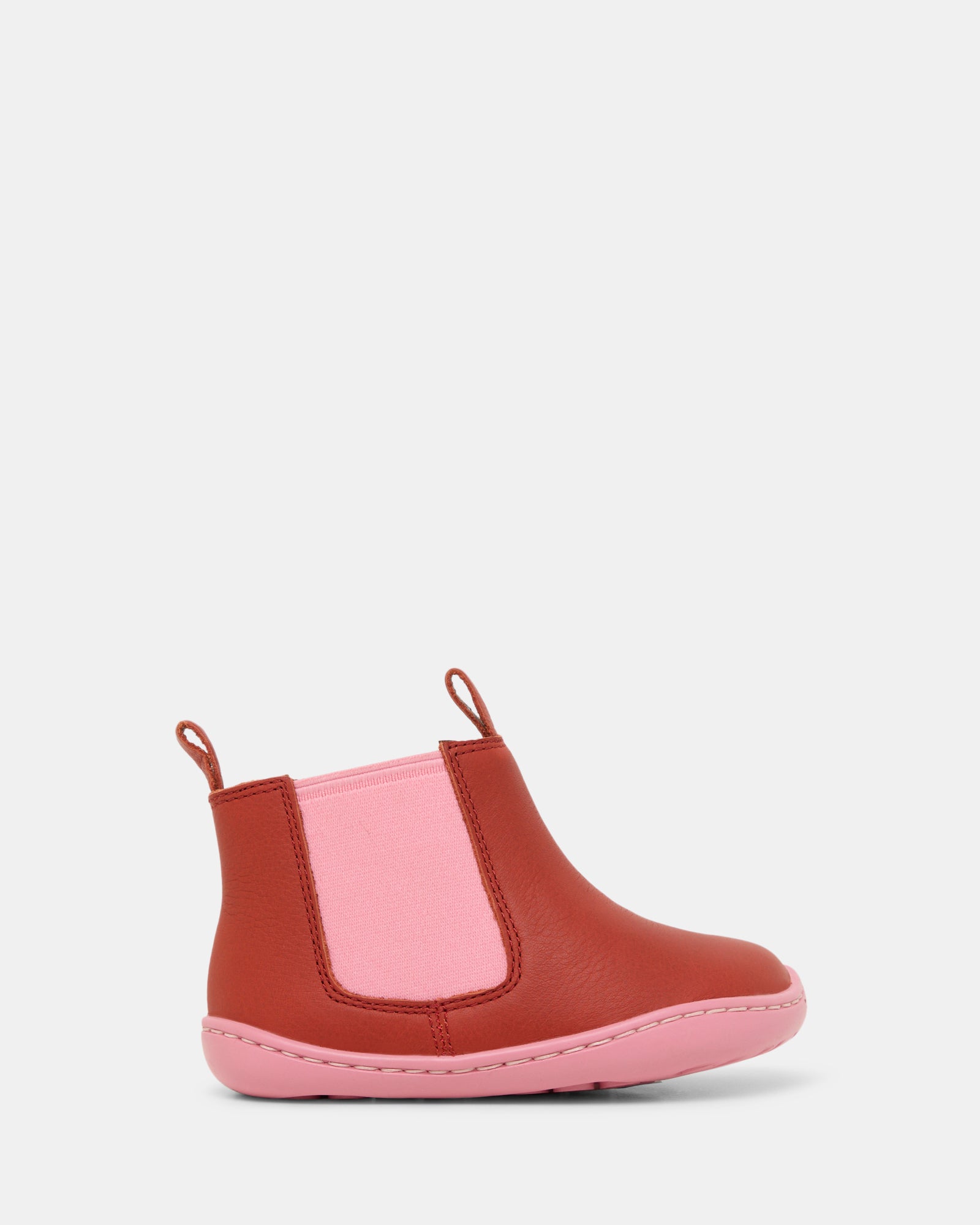 Peu Cami Gusset Boot Infant Red/Pink