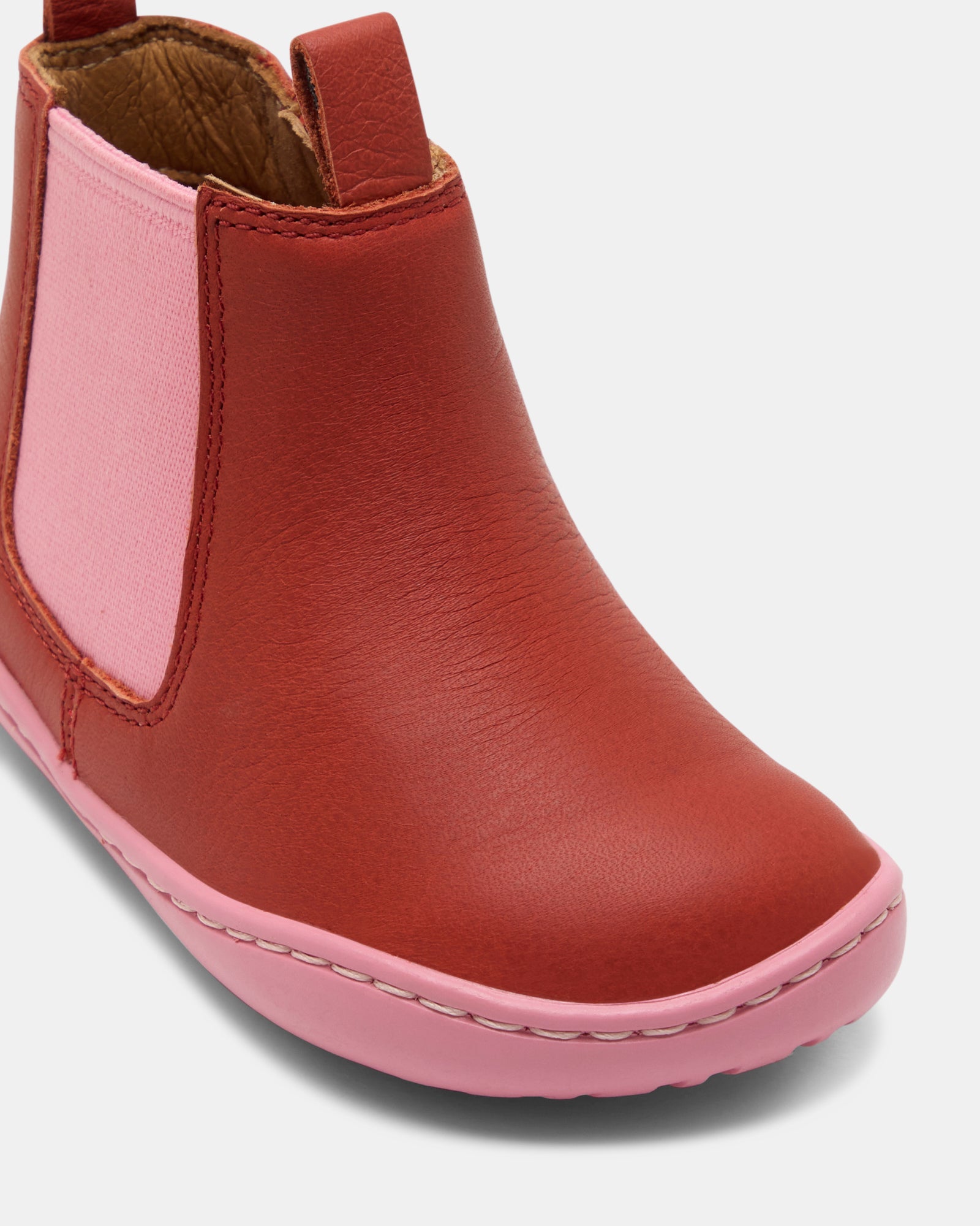 Peu Cami Gusset Boot Infant Red/Pink