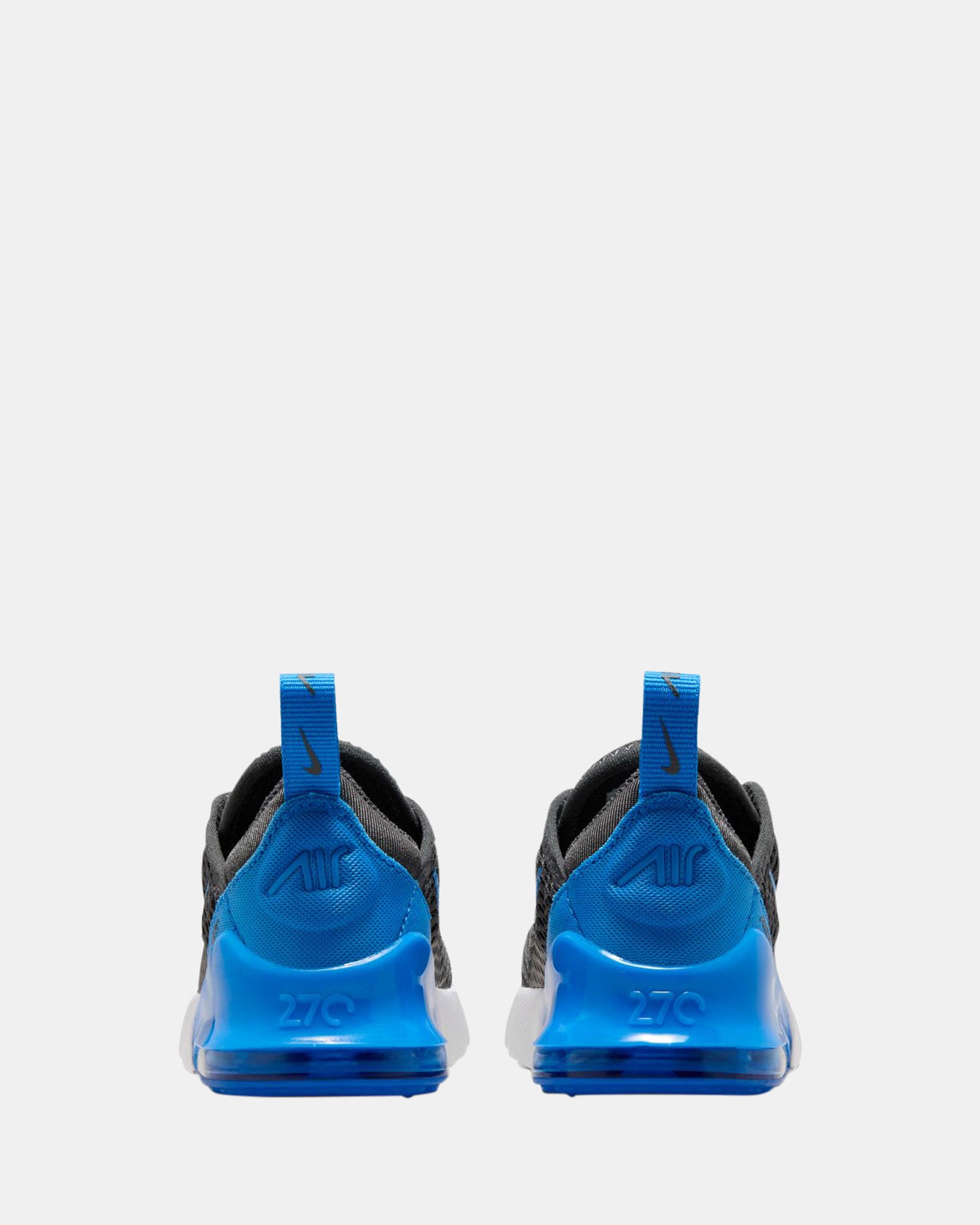 Air Max 270 Infant Anthracite Blue Black White Shoes Sox