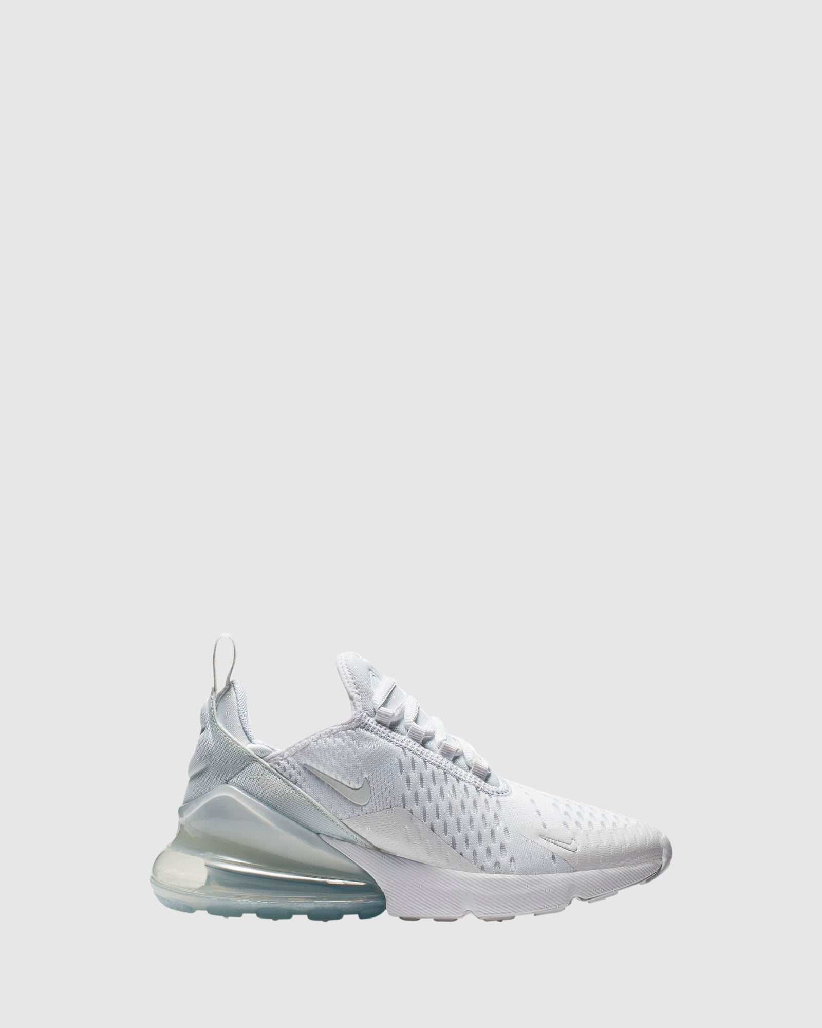 Air Max 270 Grade School White/White/Silver – Shoes Sox