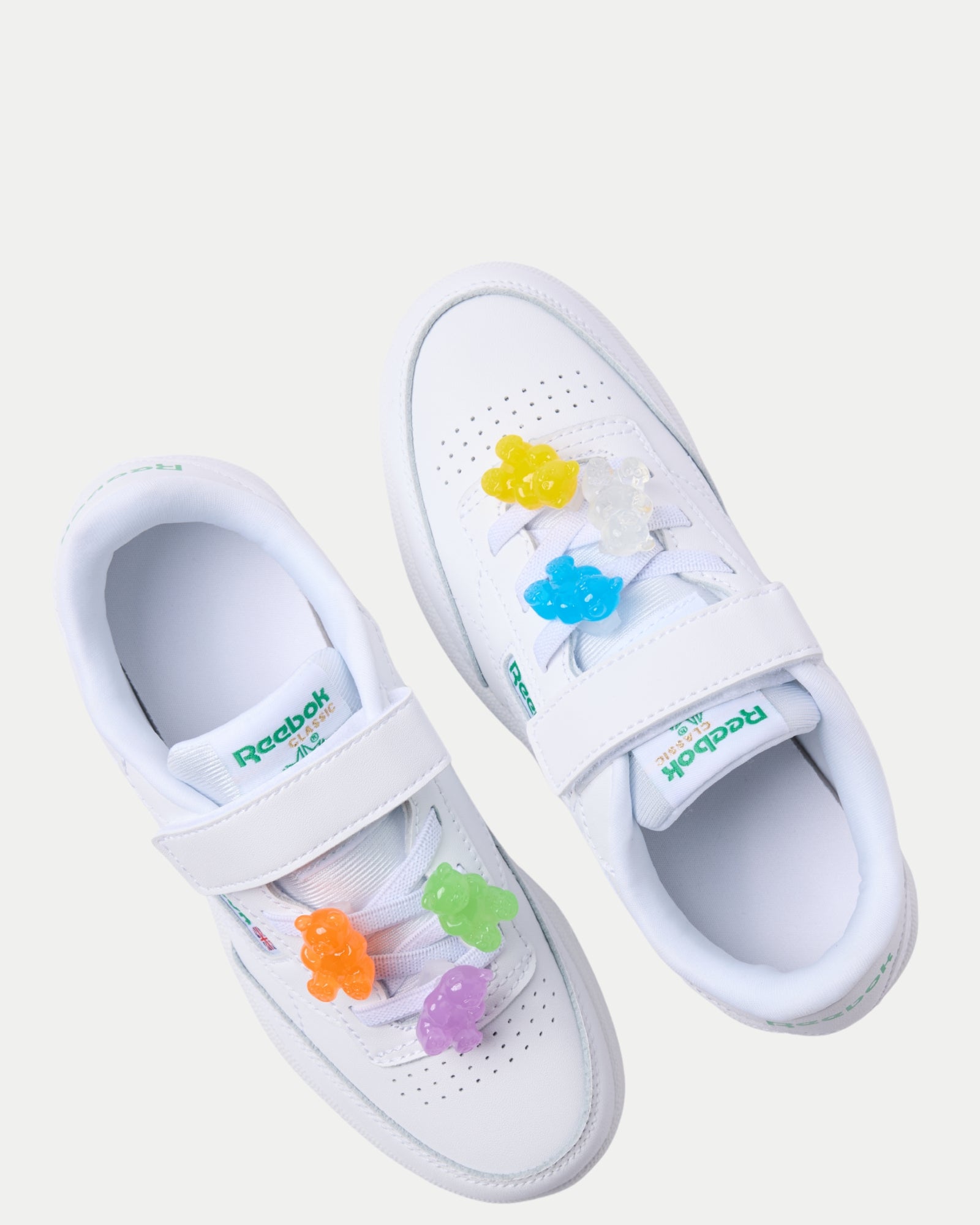 Shoe Lace Clips 6 Pack B Bears Multi