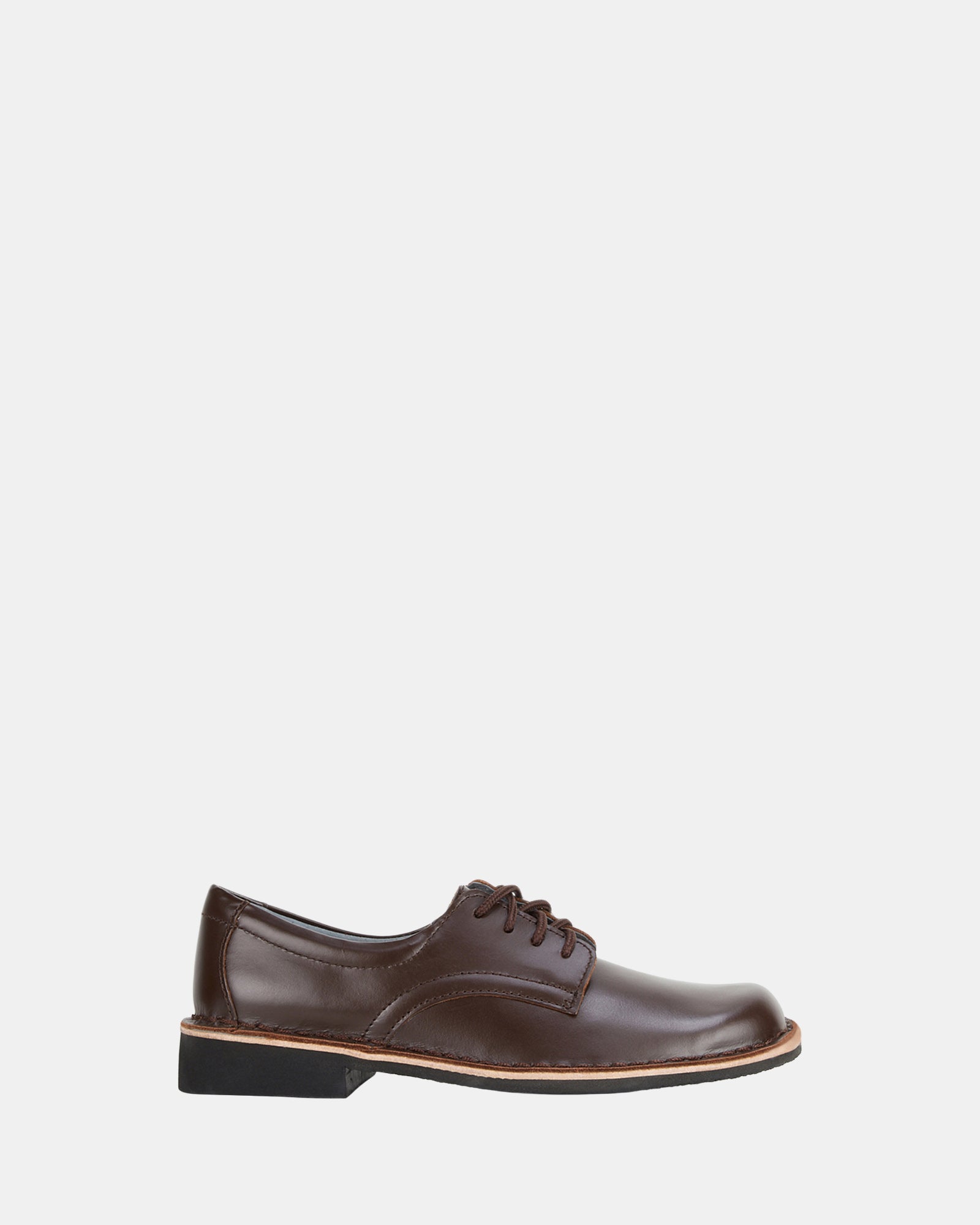 Indy Ii Jnr Brown Hi-Shine