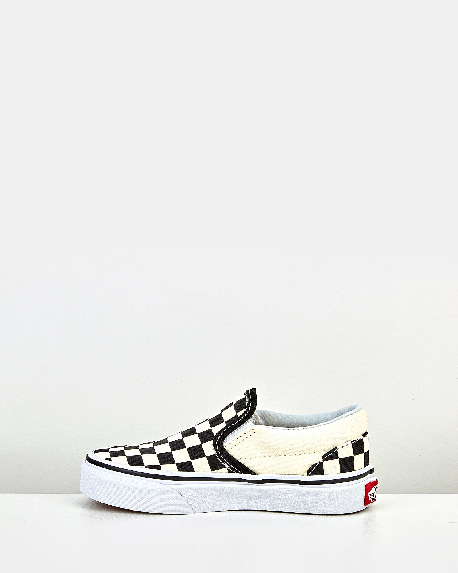 Classic Slip Ons Youth Black/White