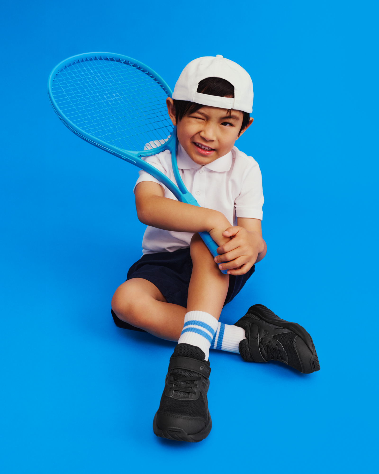 Buy Asics Contend 9 Black Pre-School Black/Graphite Grey | Shoes & Sox