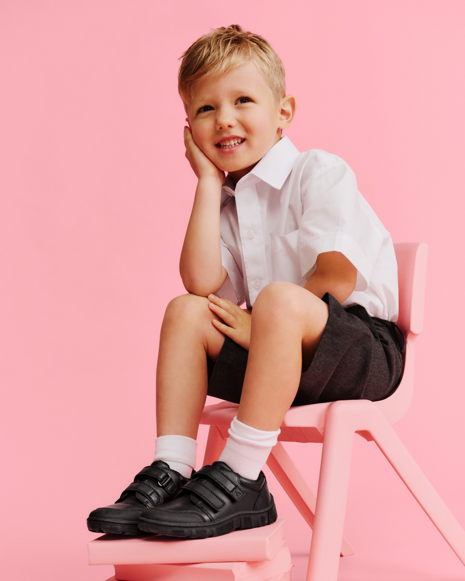 Dawson School Shoes Black