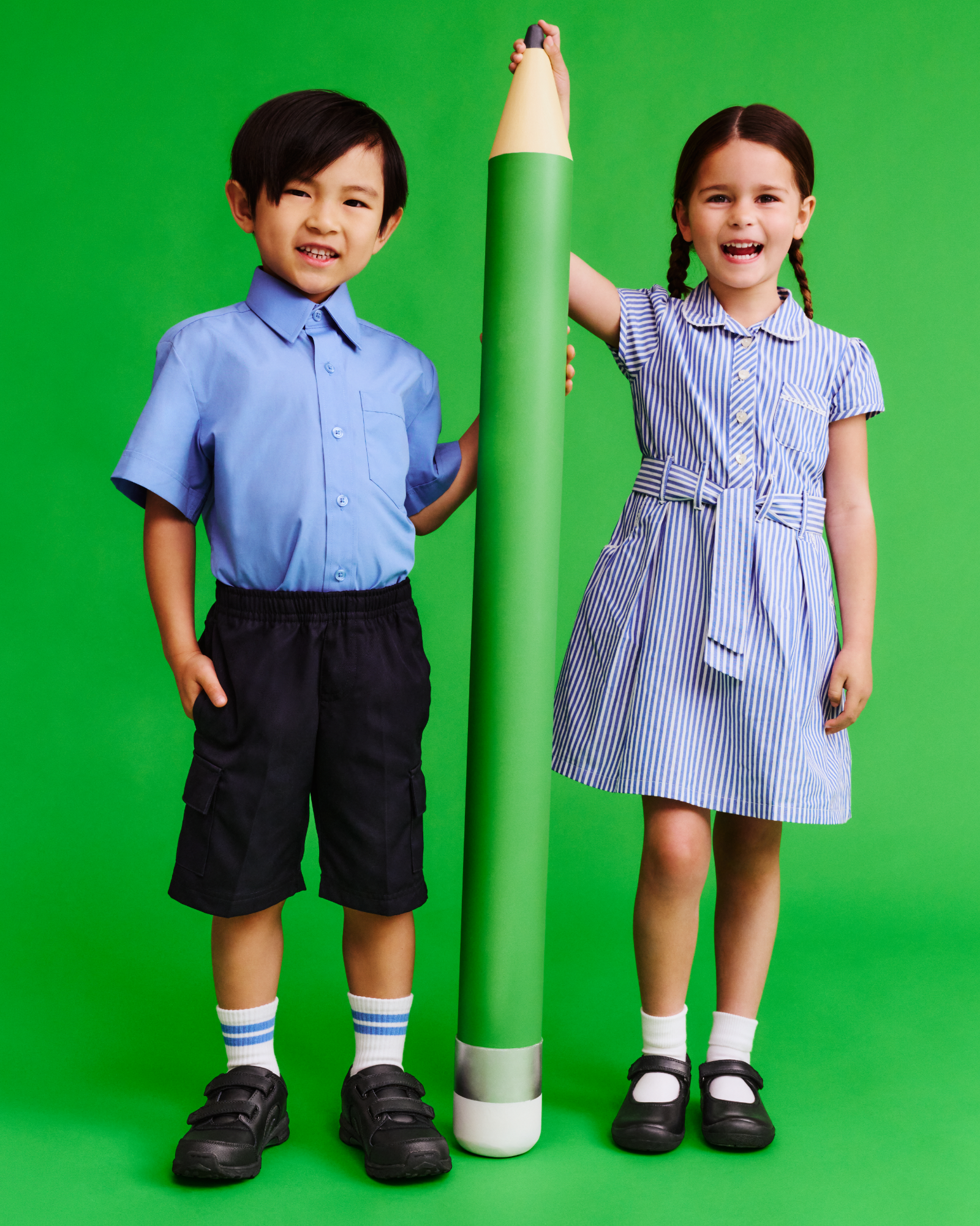 Kasey School Shoes Black