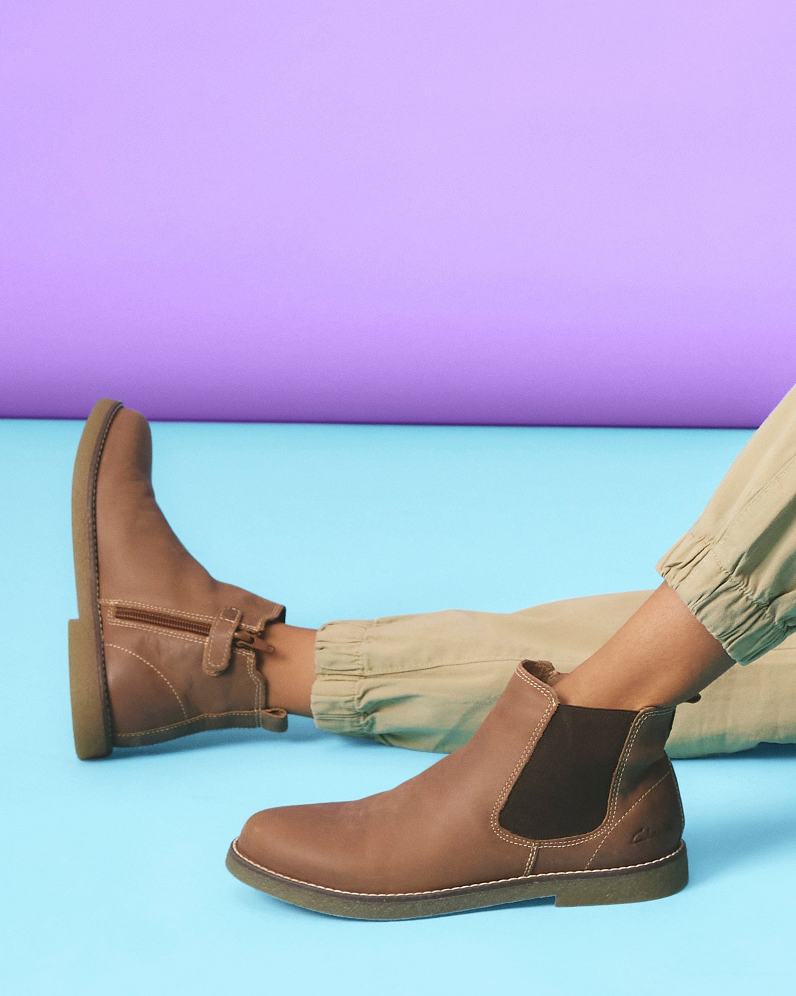 Chelsea II Tan Waxy Leather