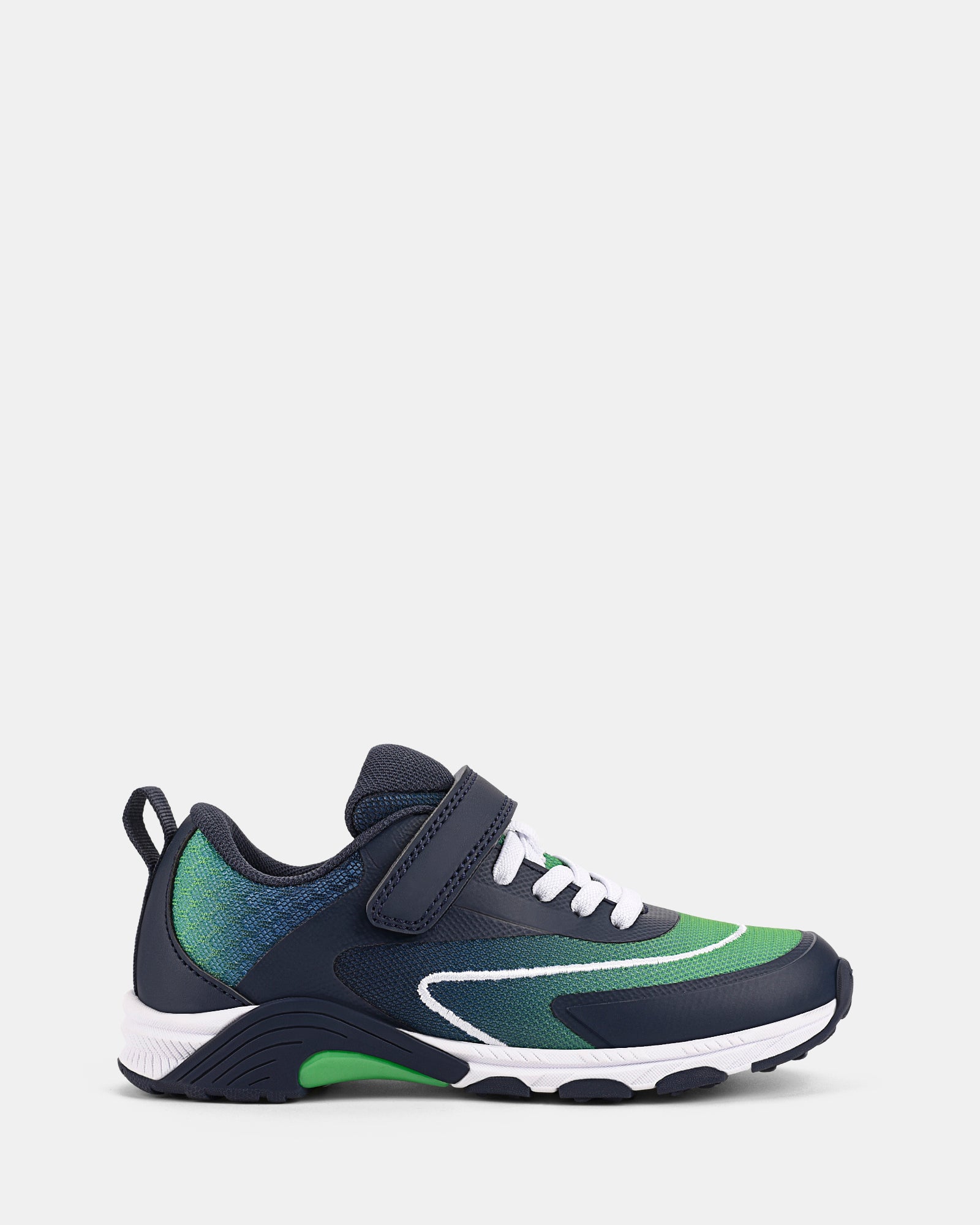 Nifty Navy/Green/White