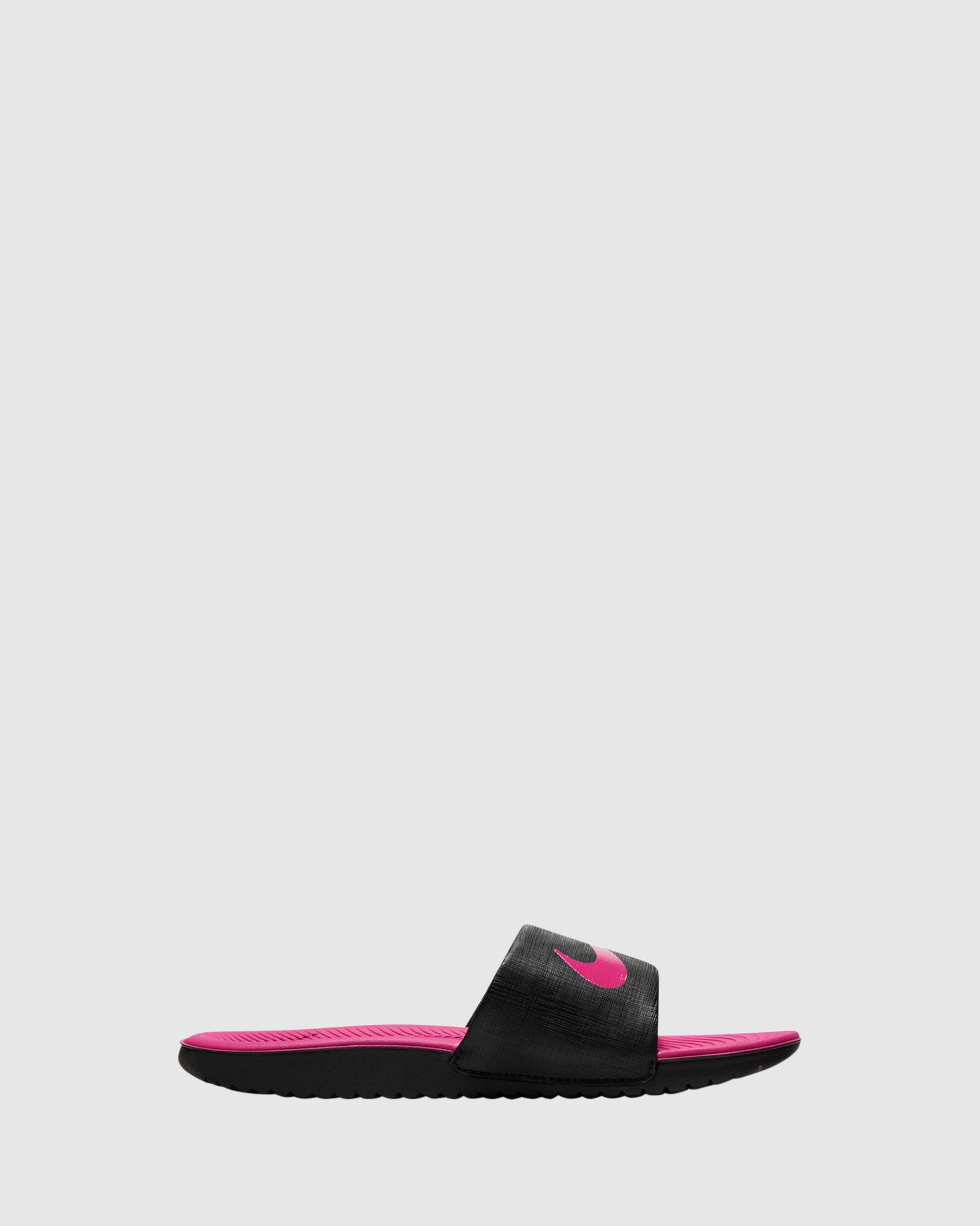Kawa Slide Black/Vivid Pink