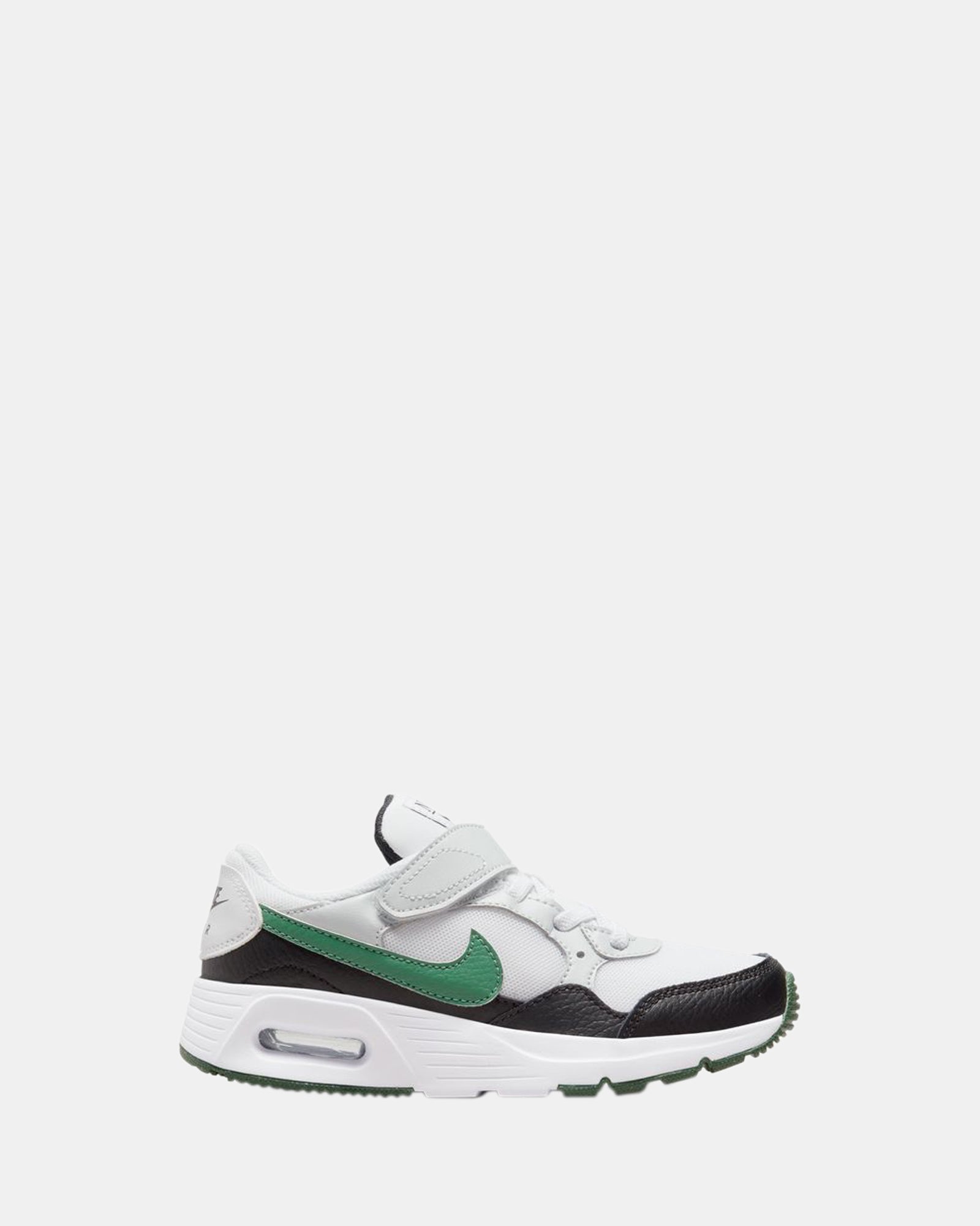 Air Max SC Pre School White Gorg Green Black Shoes Sox