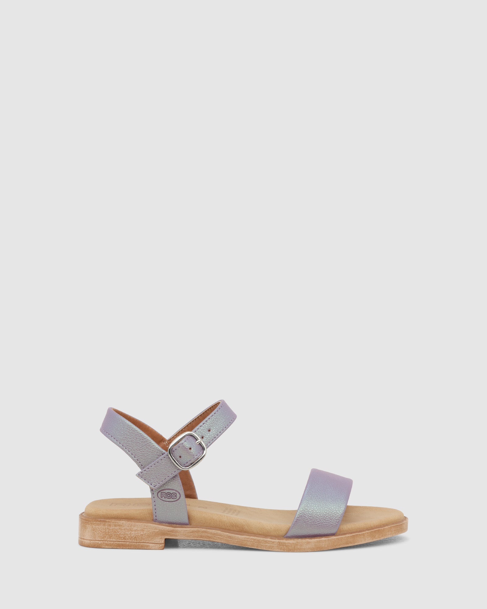 Grey flat sale sandals