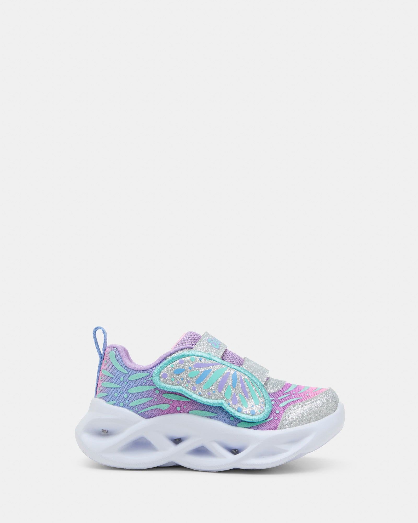 Twisty Brights Wingin It Infant Silver/Lavender