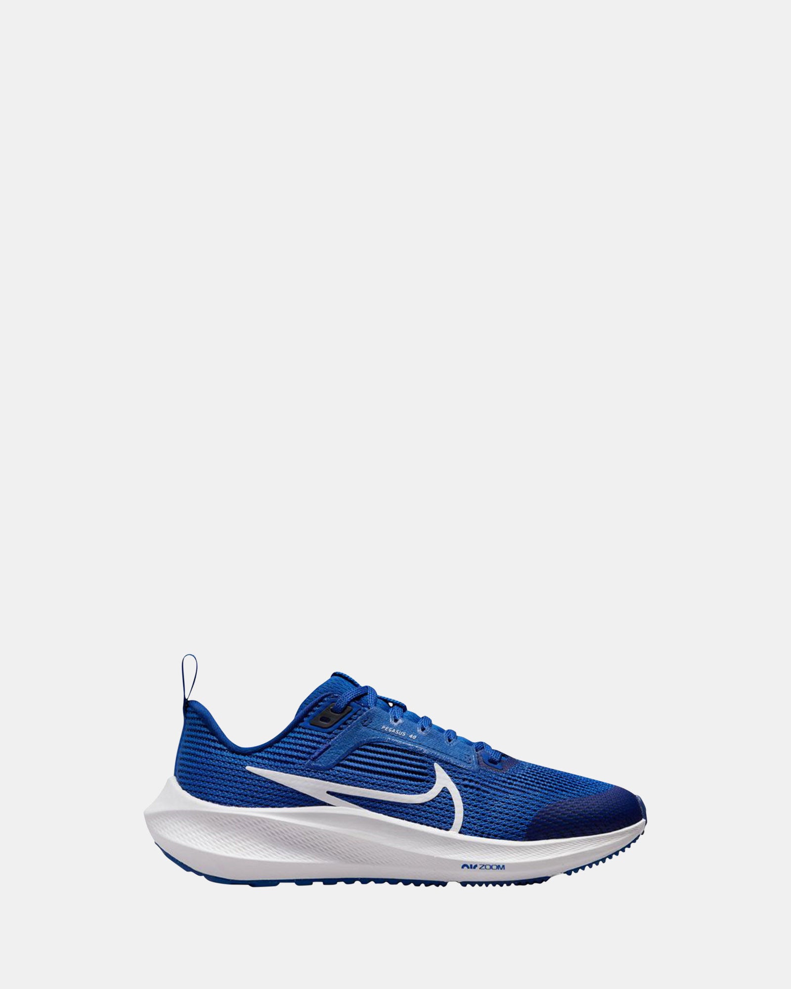 Air Zoom Pegasus 40 Grade School Game Royal/White/Deep Royal