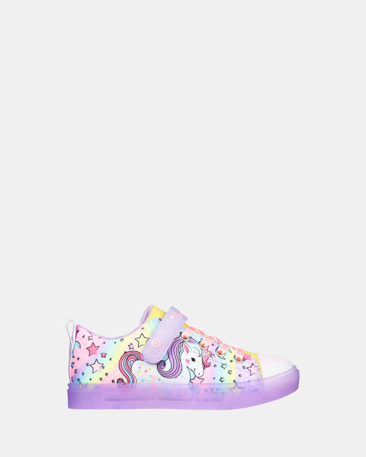 Twinkle Toes Sparkle Unicorn Burst Youth Lavender/Multi