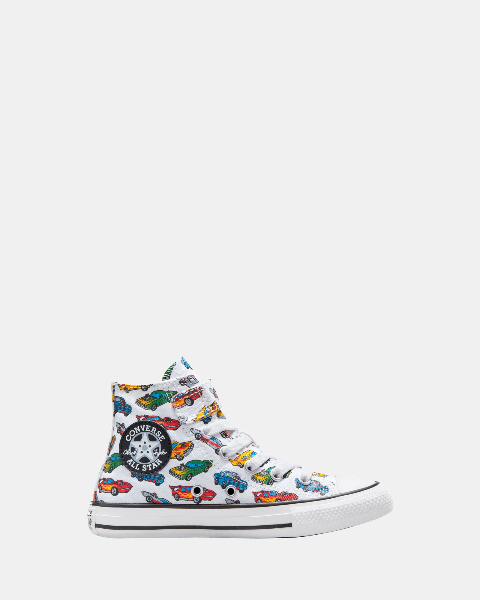 Chuck Taylor All Star 1V Hi Cars Youth White/Multi