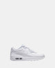 Air Max 90 Leather Grade School White/White Ii