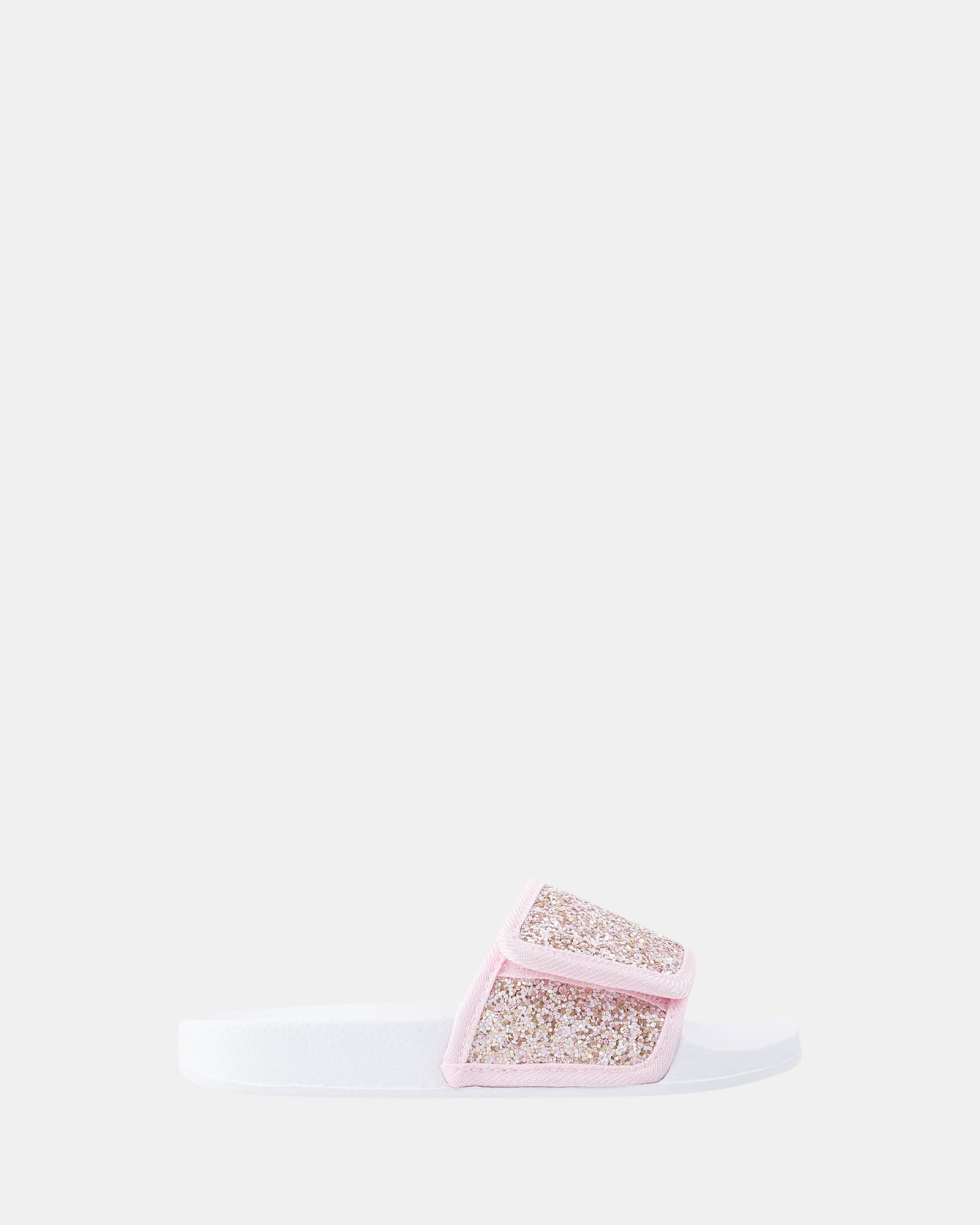 Pink discount glitter slides