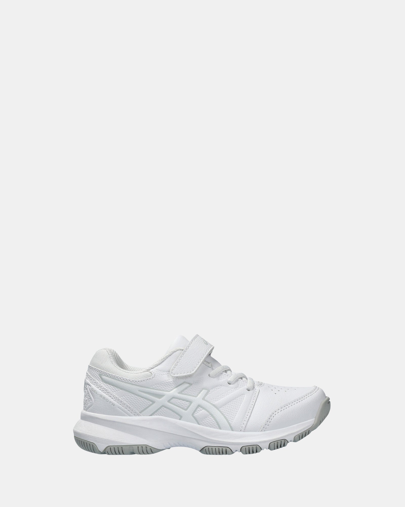 Asics white school shoes hotsell