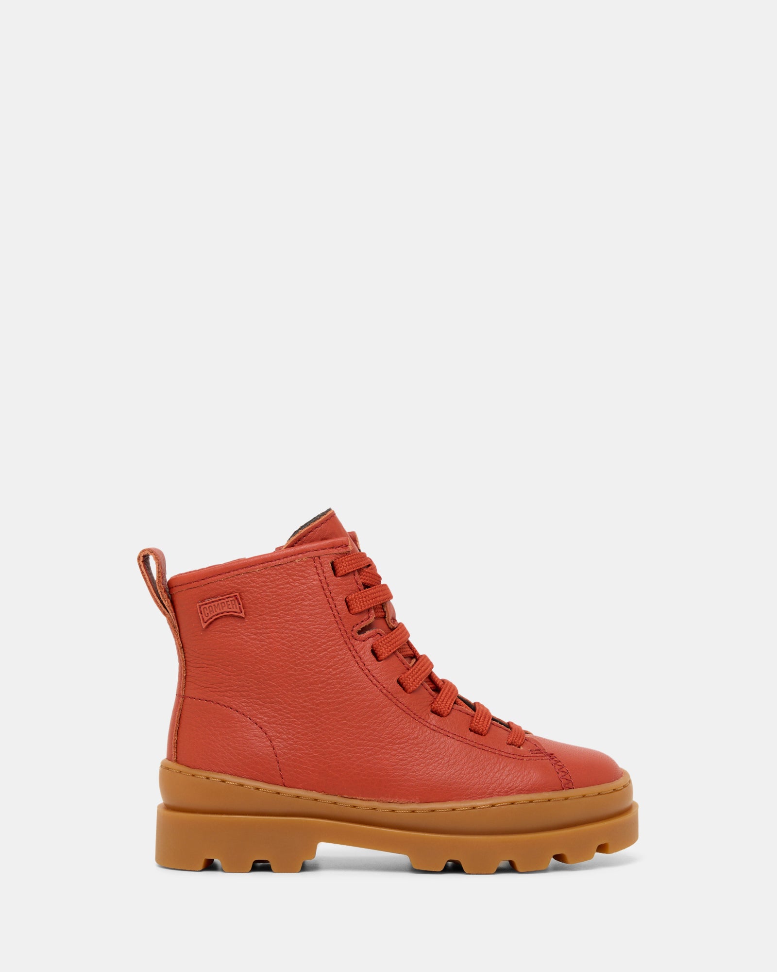 Brutus Lace Boot Youth Medium Red