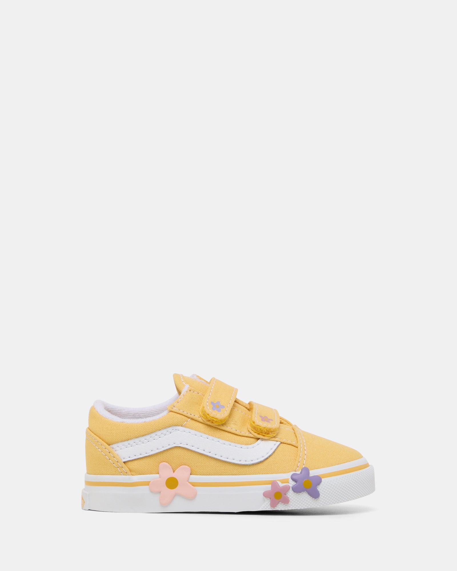 Old Skool V Flowers Infant Yellow