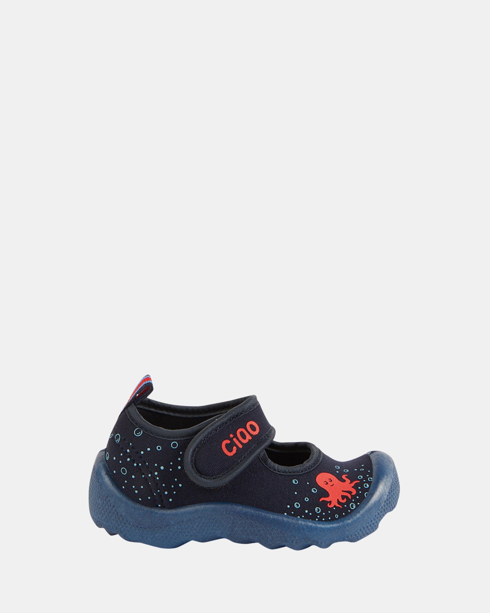 Beach Bubbles Navy/Red