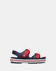 Crocband Cruiser Sandal Youth Navy/Varsity Red