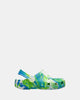 Classic Glow Marble Clog Youth Prep Blue/Multi