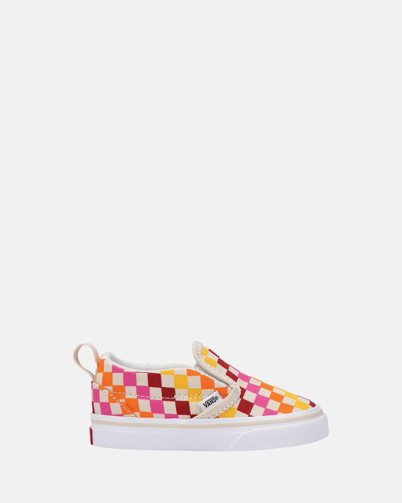 Slip On V Checkerboard Infant Retro Rainbow – Shoes Sox