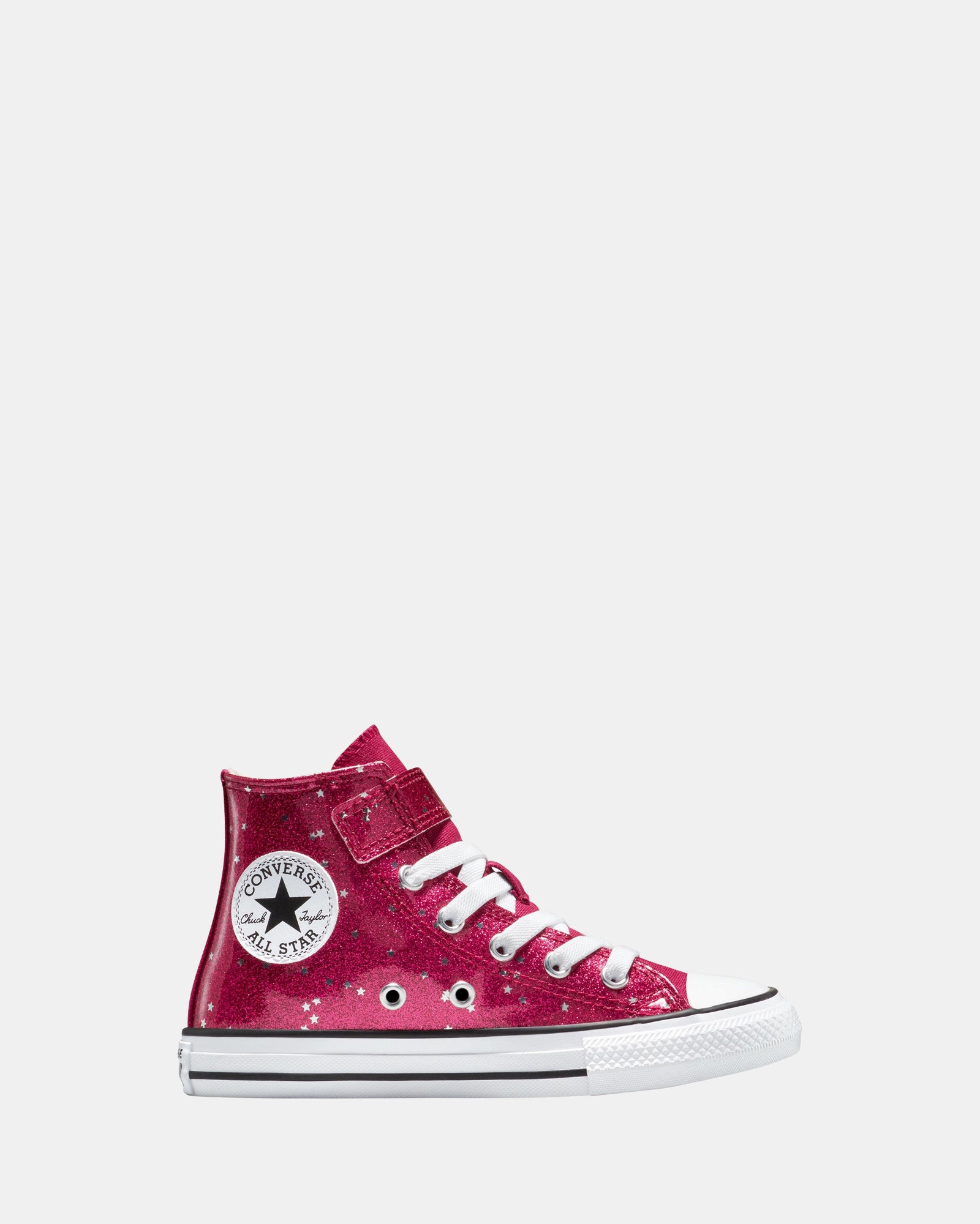 Ct As Hi Glitter Stars Yth G Sporty Berry/White – Shoes Sox