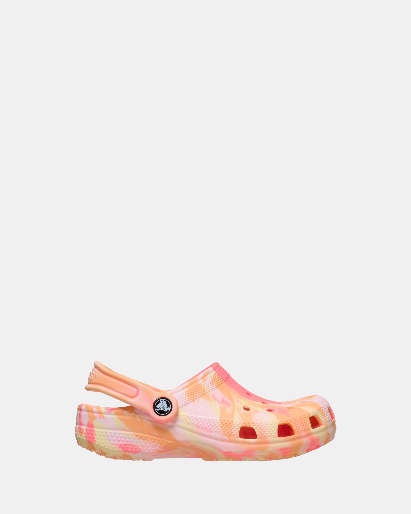 Classic Marbled Clog Infant Guava/Multi