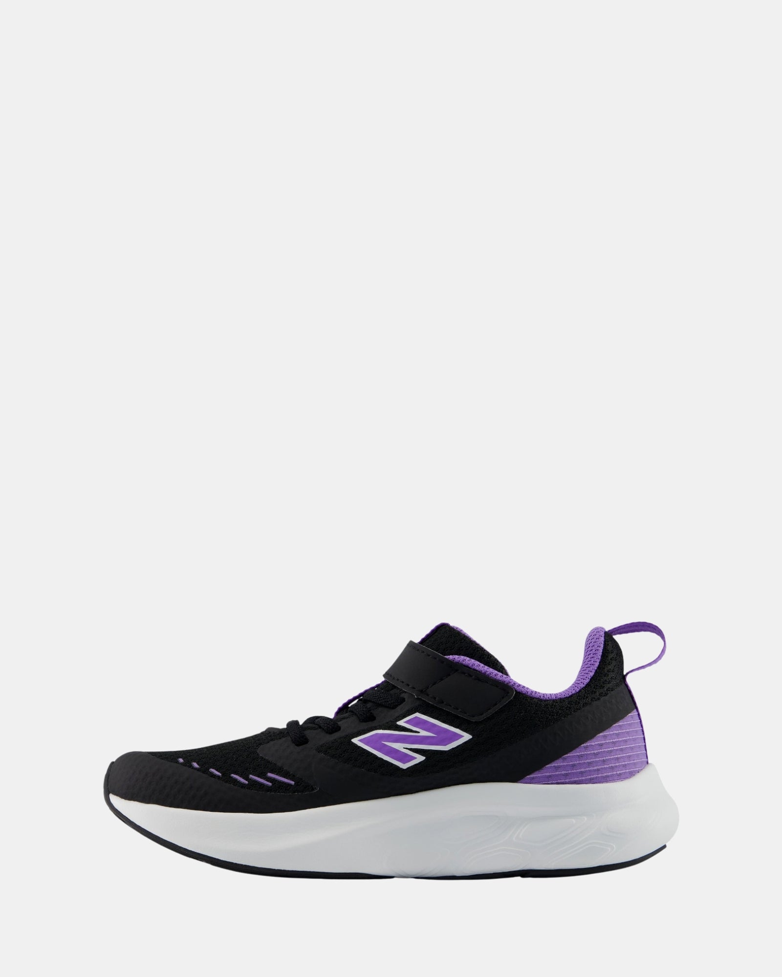 625 Self-Fastening Pre-School Black/Violet