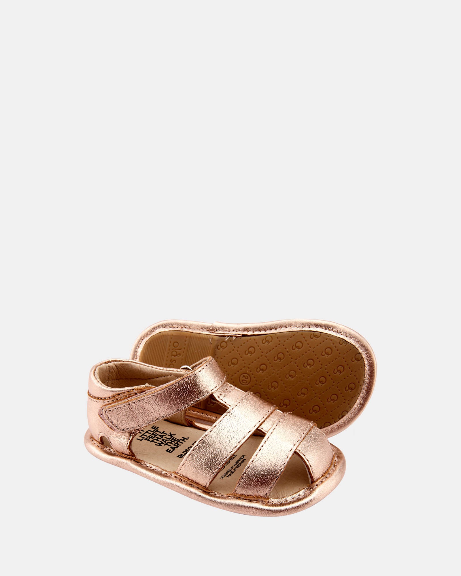 Sandy Sandals Copper