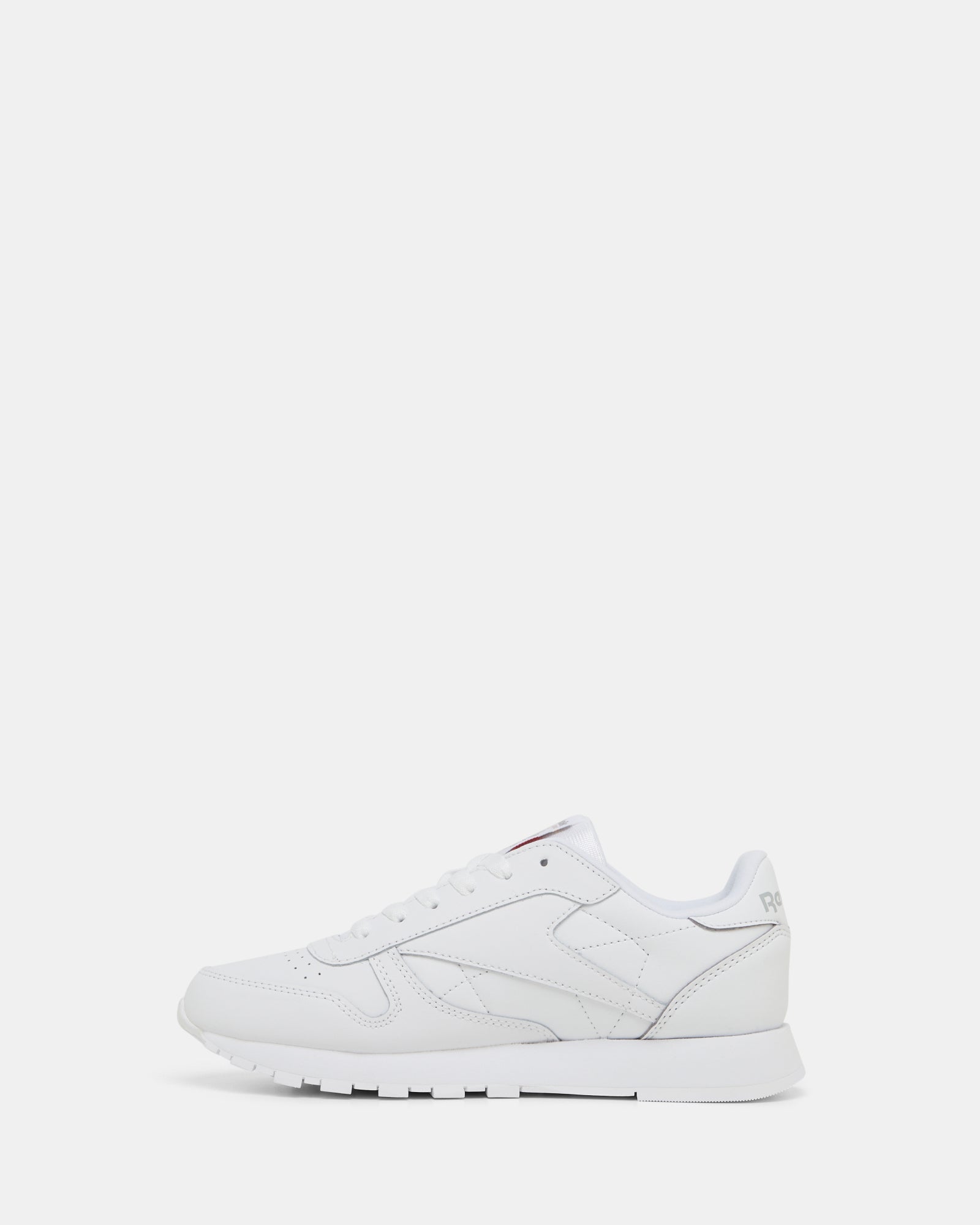 Classic Leather Shoes - Grade School White/White/White