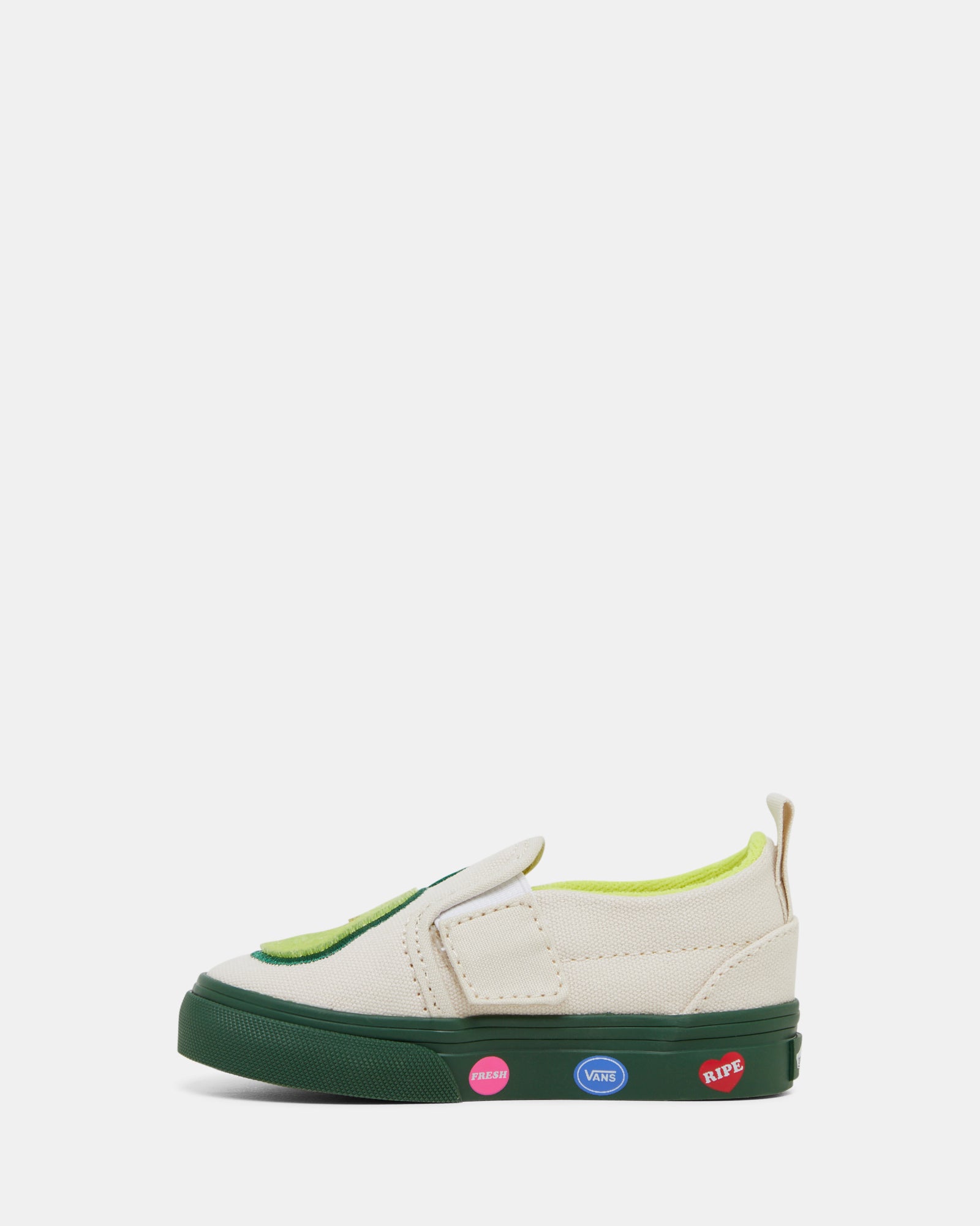 Green slip on on sale trainers