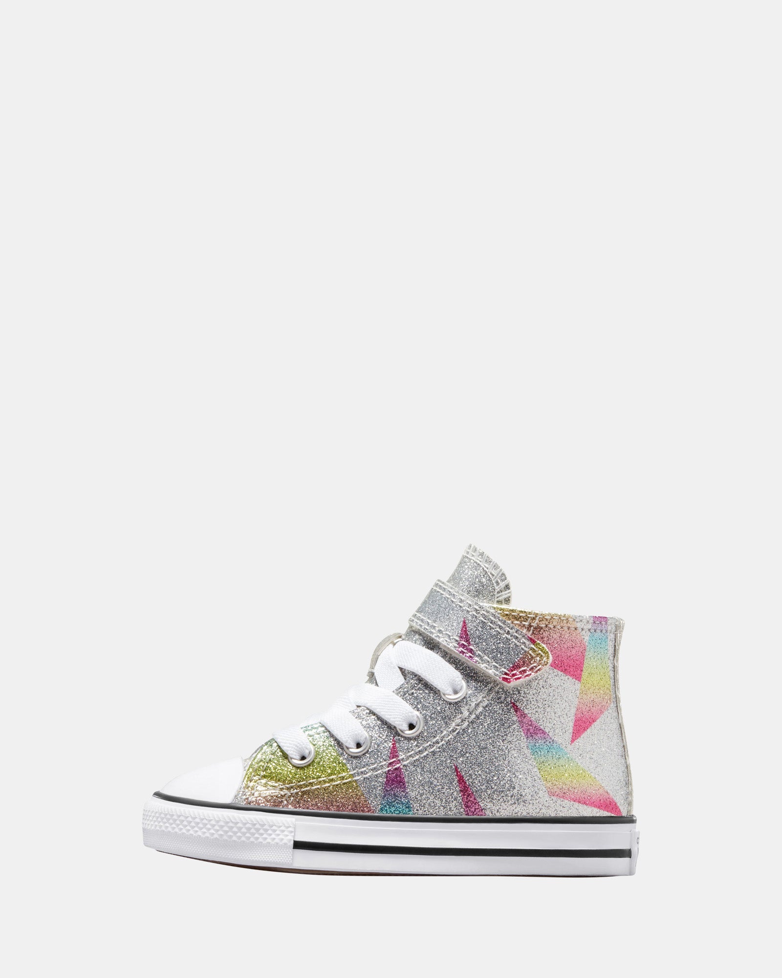 Converse infant glitter top shoes