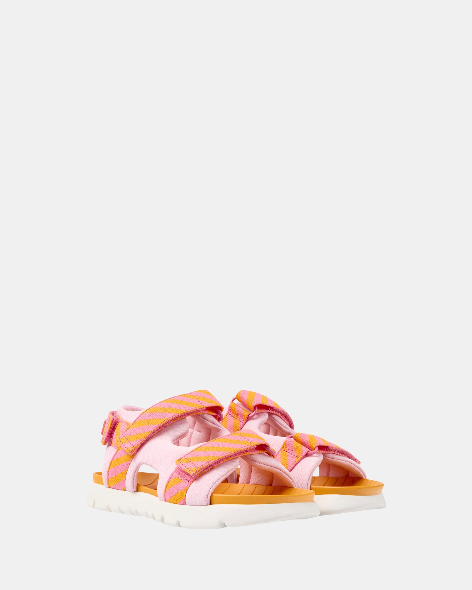 Oruga Sandal Youth Pink Stripe