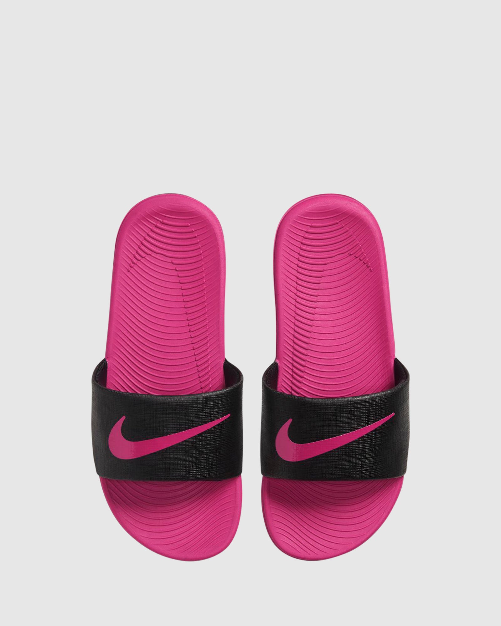 Buy Nike Kawa Slide Black/Vivid Pink Shoes Sox