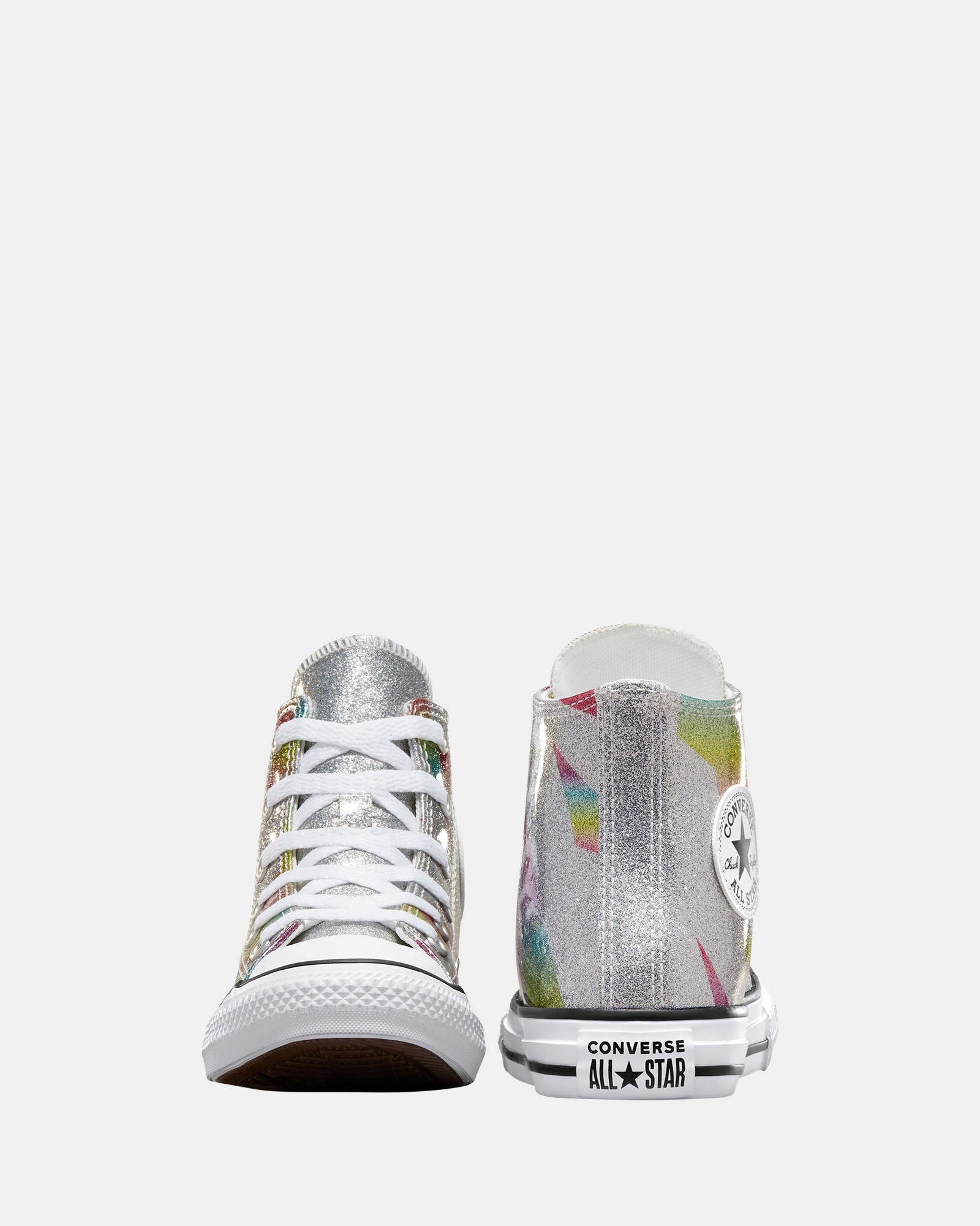 Silver sequin chuck taylors sale