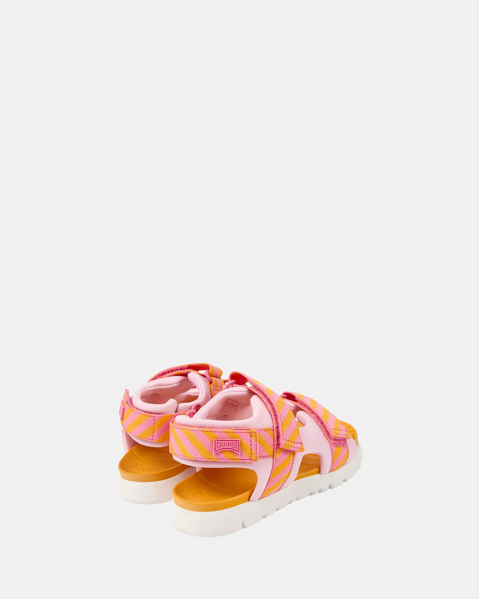 Oruga Sandal Youth Pink Stripe