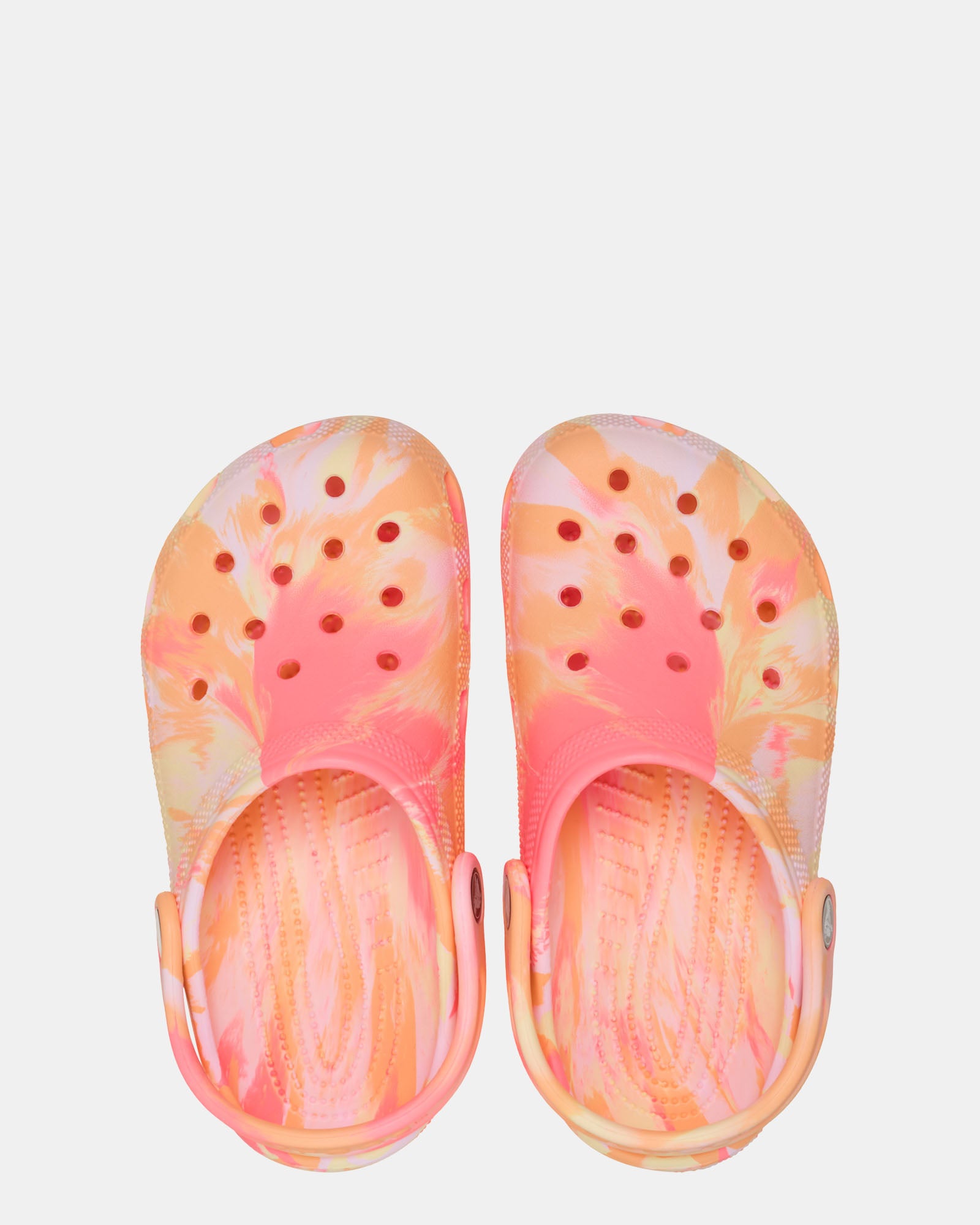 Classic Marbled Clog Infant Guava/Multi