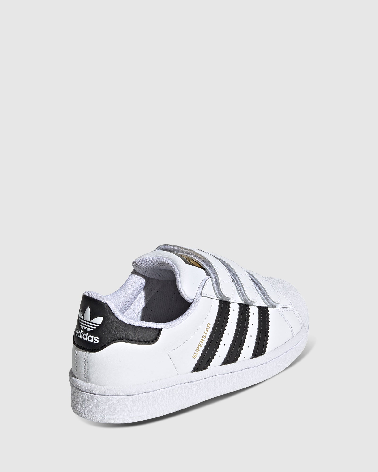 Superstar Foundation II Pre School White/Black