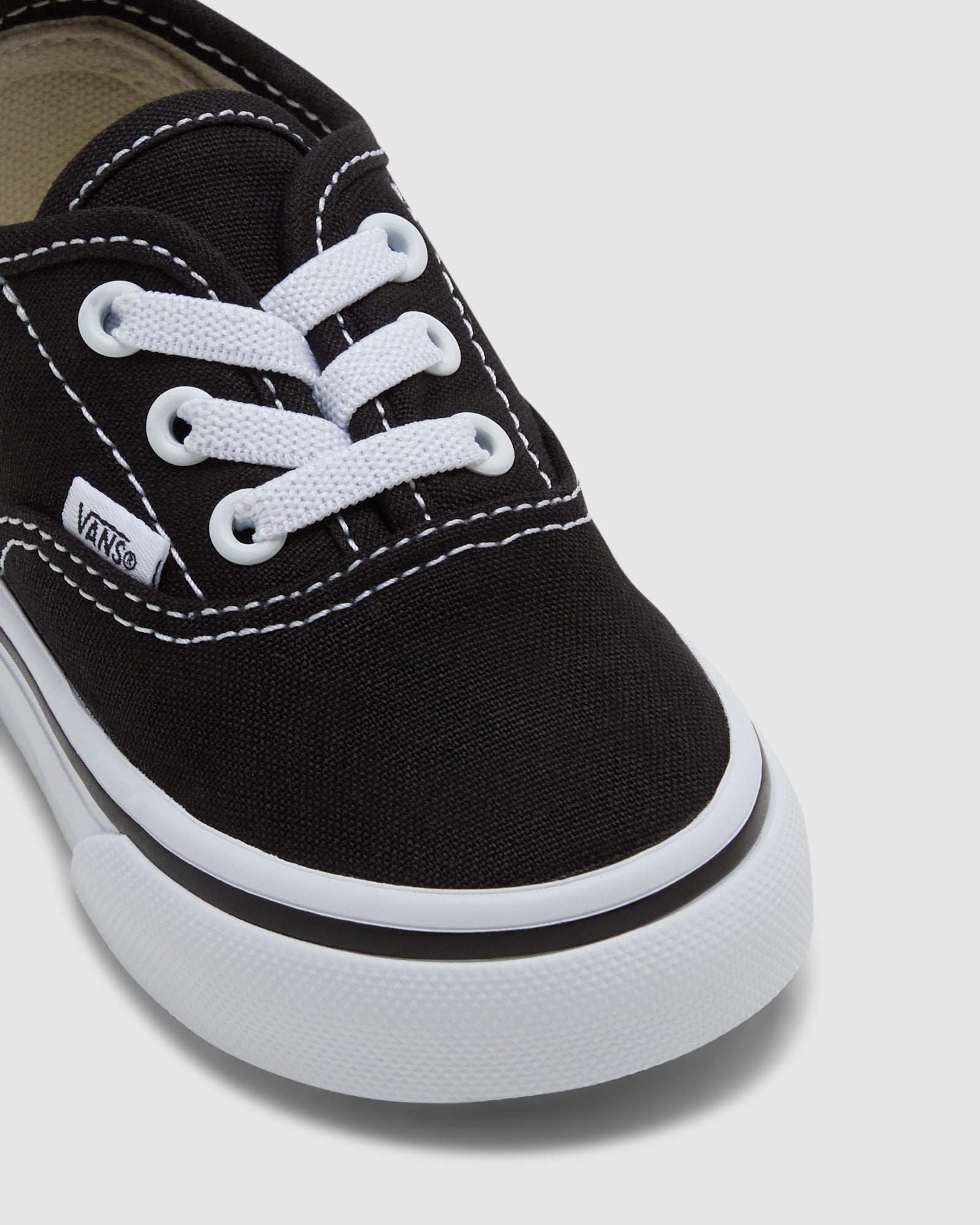 Authentic Elastic lace Infant Black/White