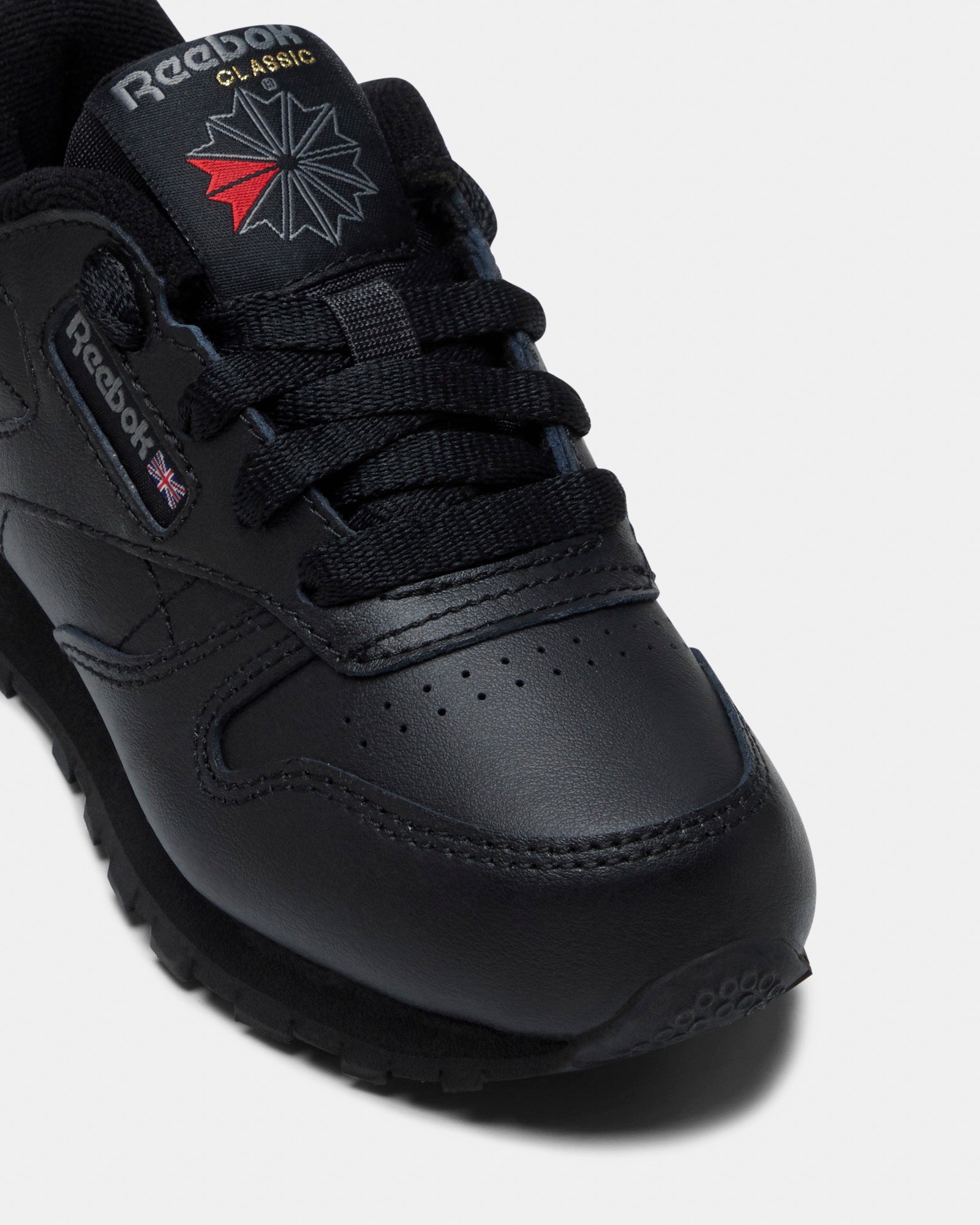 Classic Leather Shoes Little Kids Black - Main Image