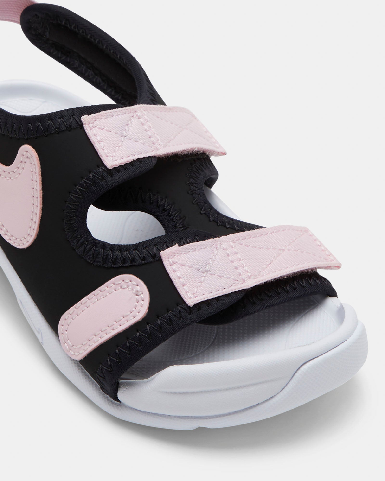 Sunray Adjust 6 Infant Black/Pink Foam/White