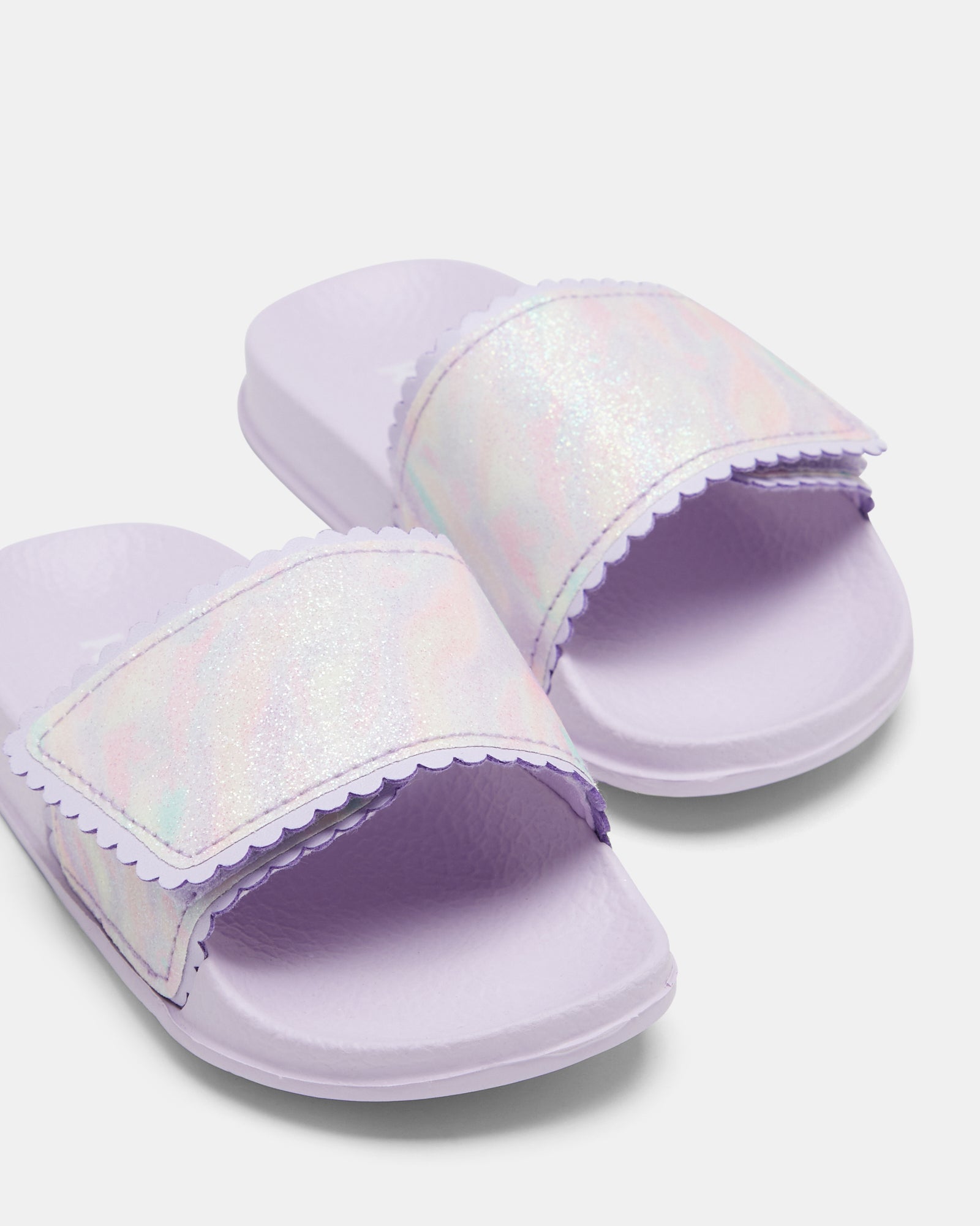 Girls hot sale velcro sliders