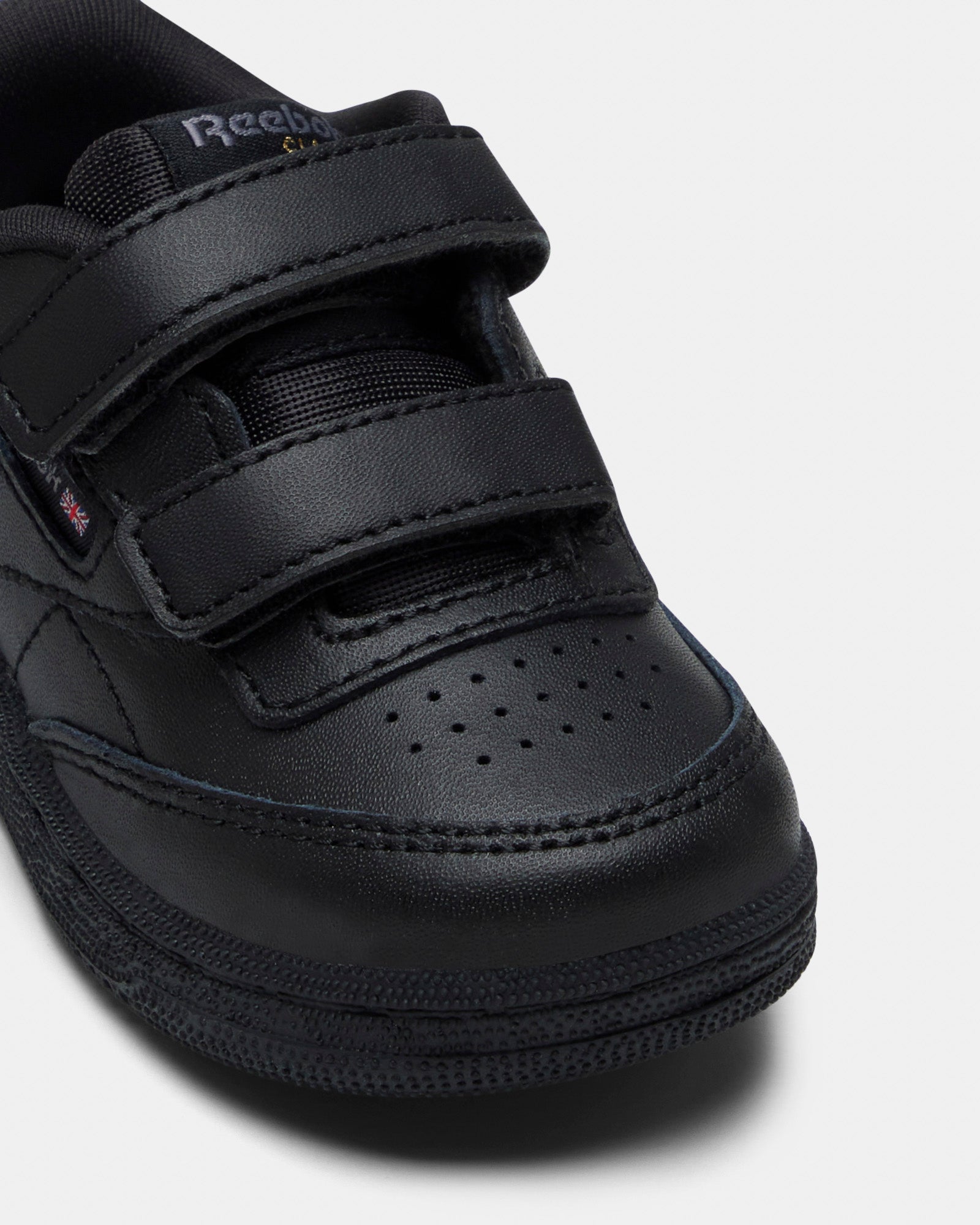Leather Black Reebok Black Shoes Online Club C 2V Black/Black/Pure