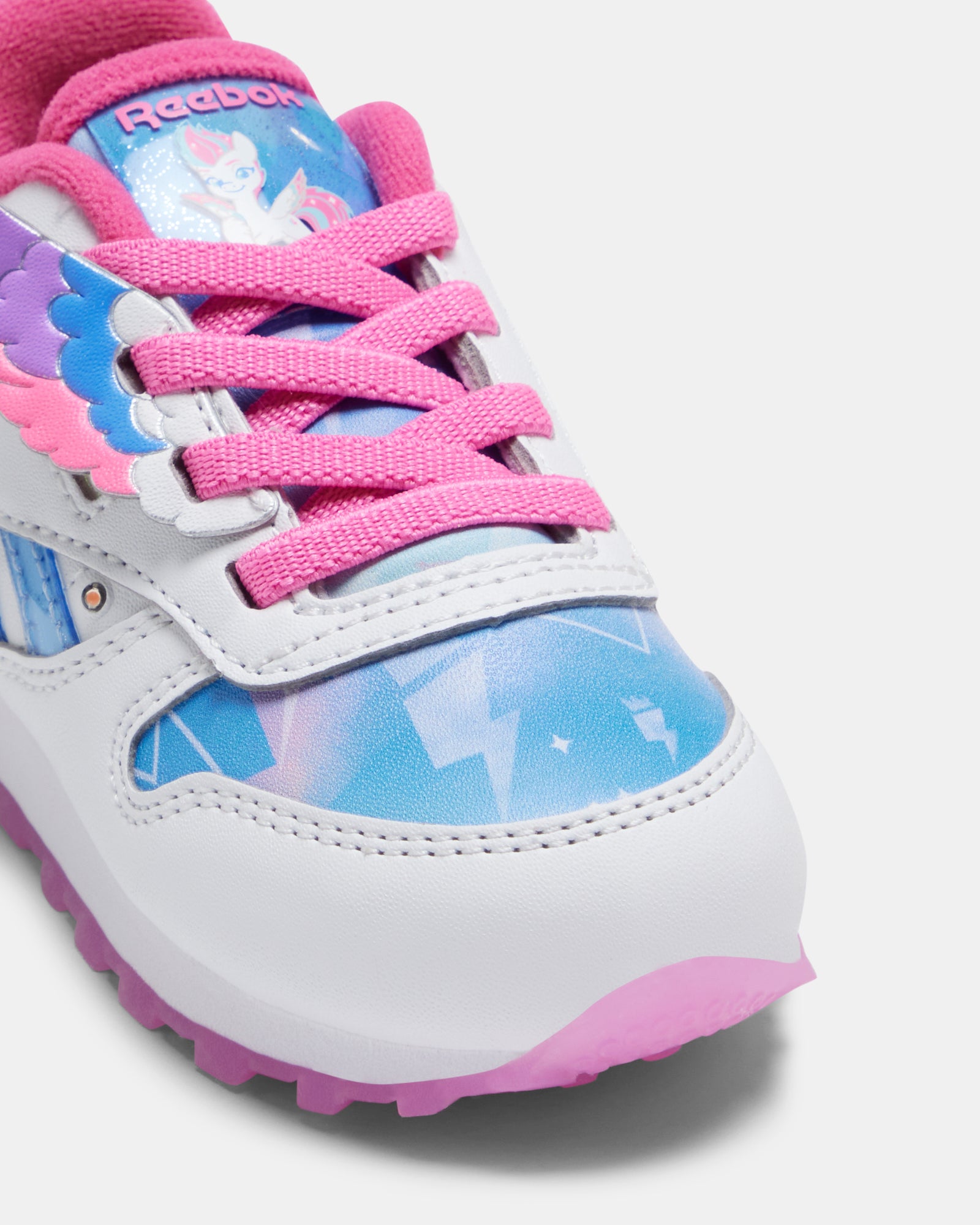 My Little Pony Step N Flash - Infant/Toddler White/Crystal Blue/Pink