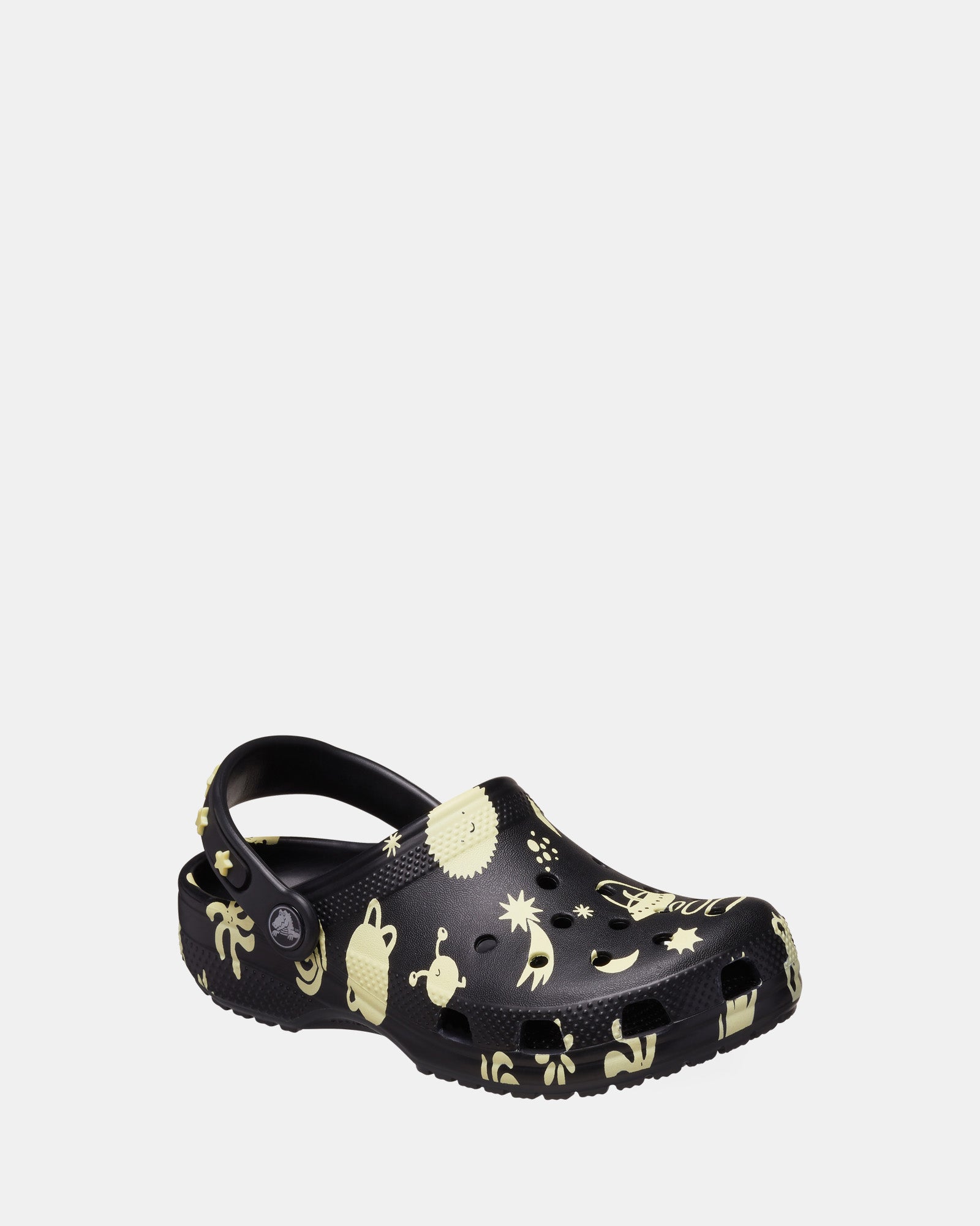 Classic Glow Space Clog Infant Black