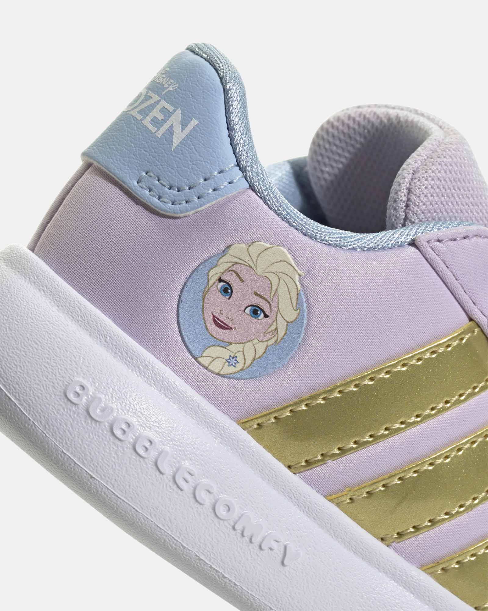 Grand Court 3.0 Frozen Sf Inf Ice Lavender/Gold Metallic – Shoes & Sox