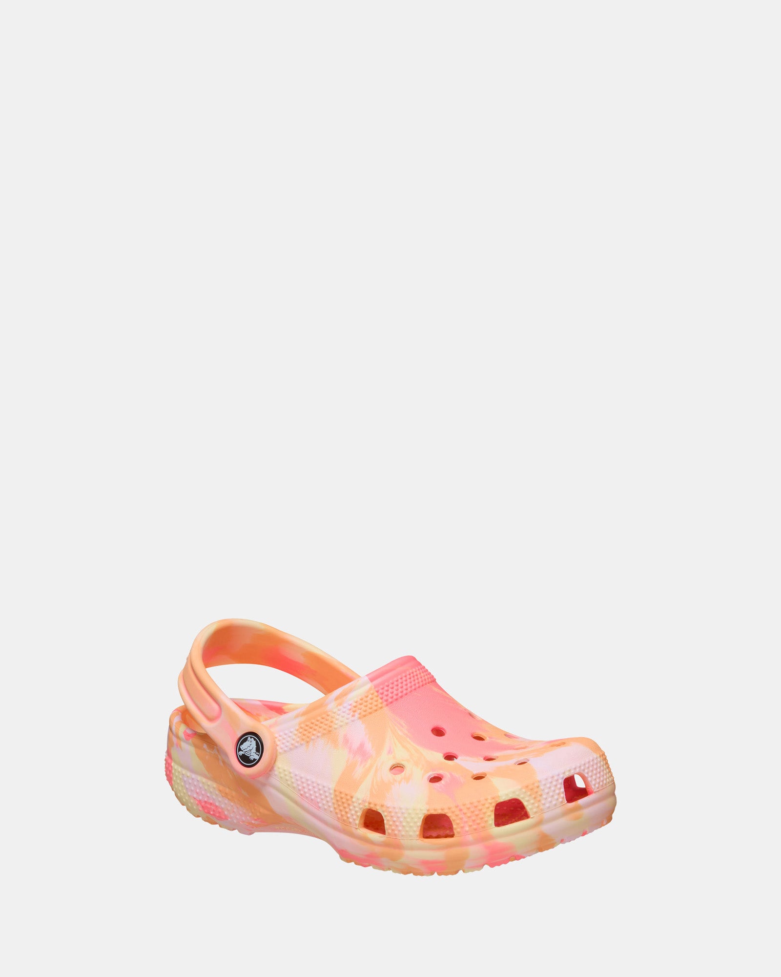 Classic Marbled Clog Infant Guava/Multi